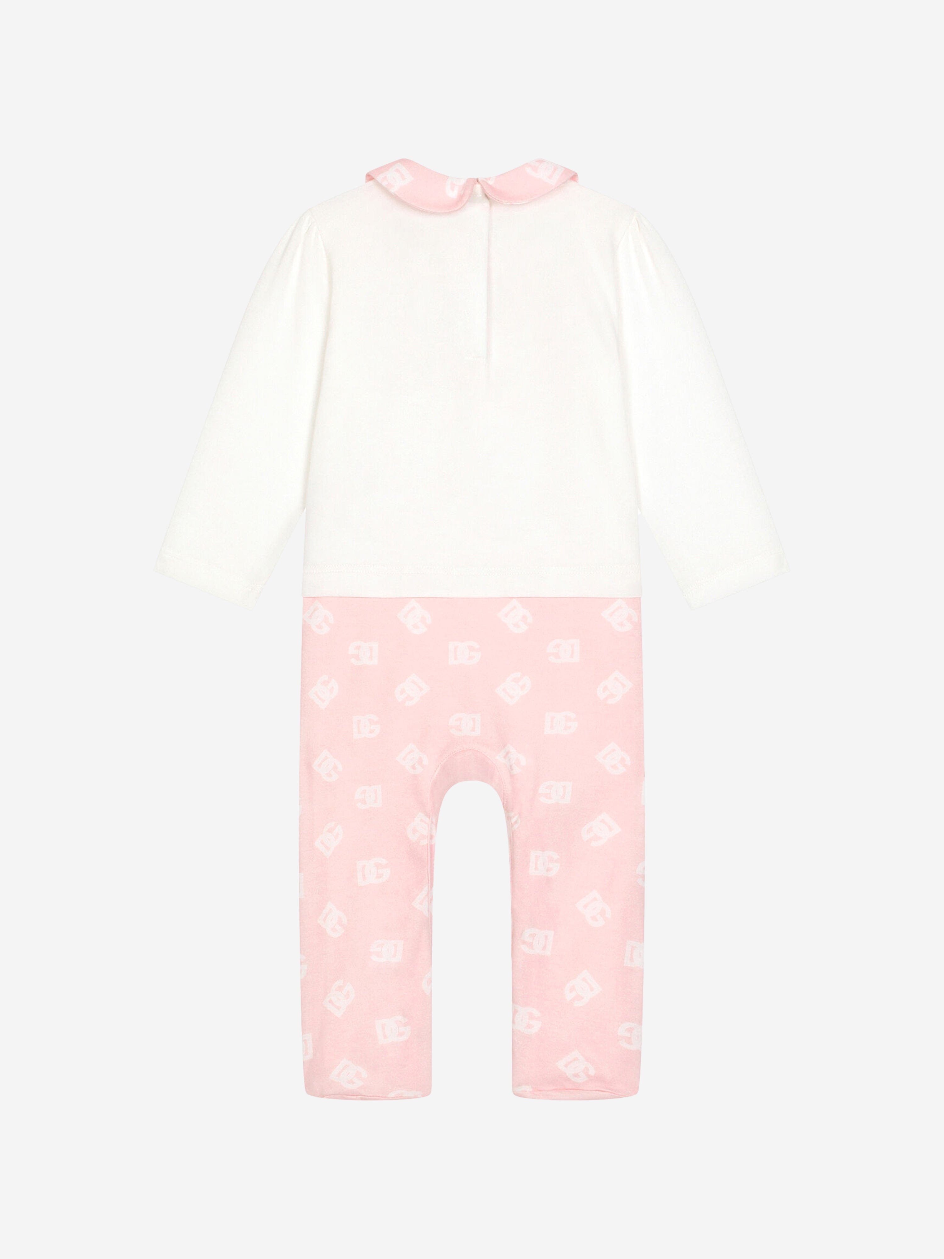 Dolce & Gabbana Baby Girls Babygrow Gift Set in Pink