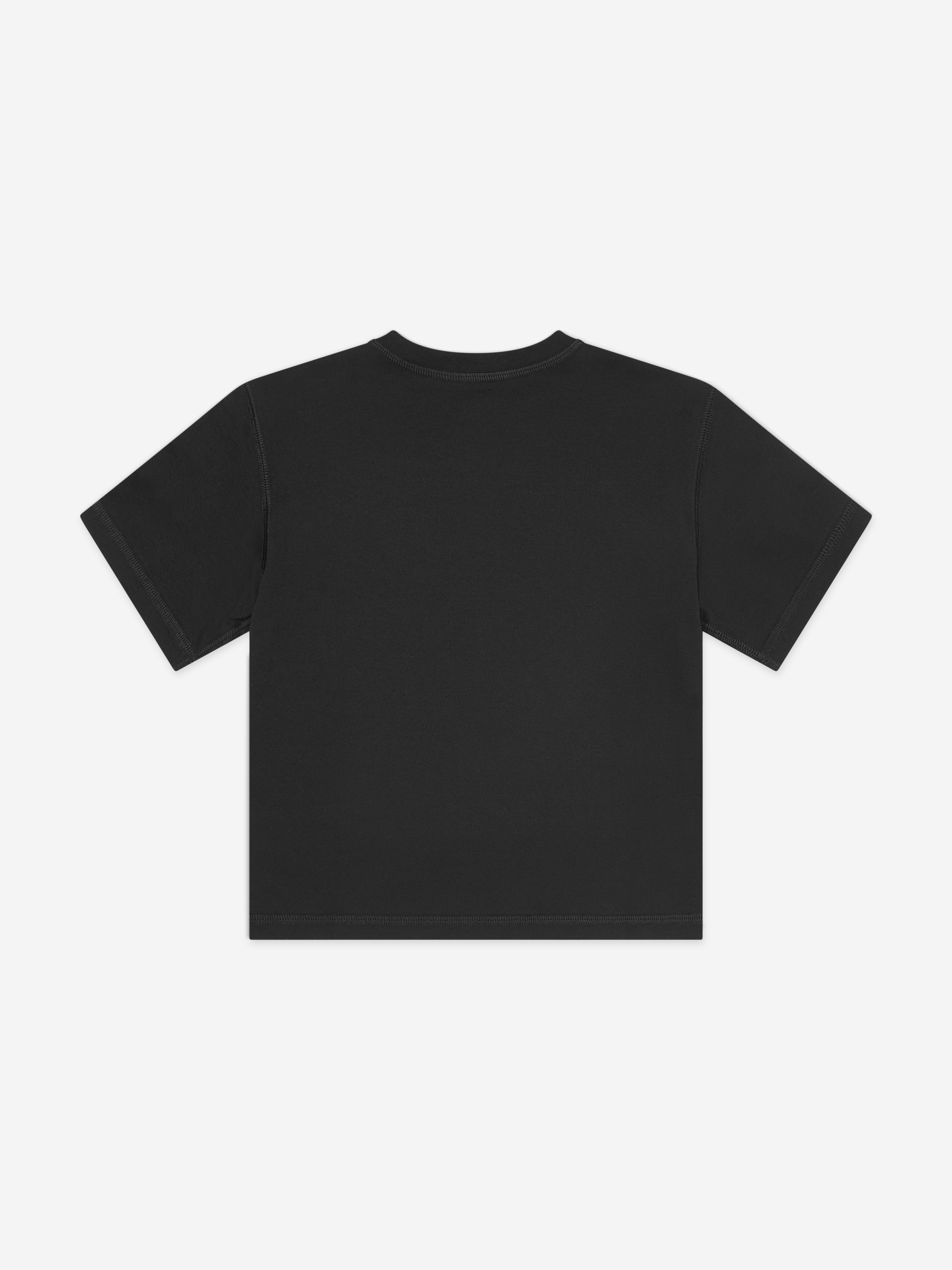 Dolce & Gabbana Boys Logo Patch T-Shirt in Black