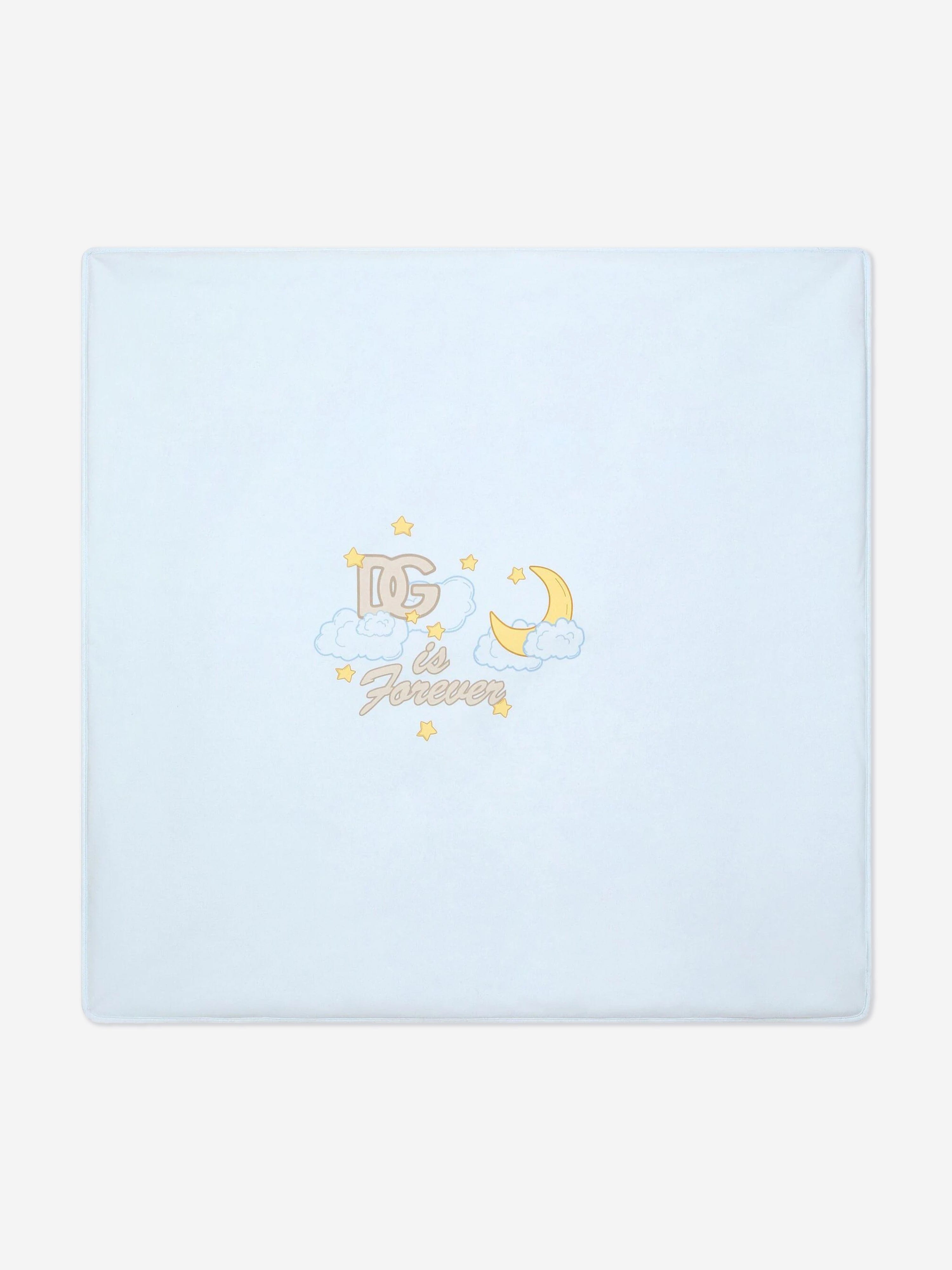 Dolce & Gabbana Baby Boys Blanket in Blue
