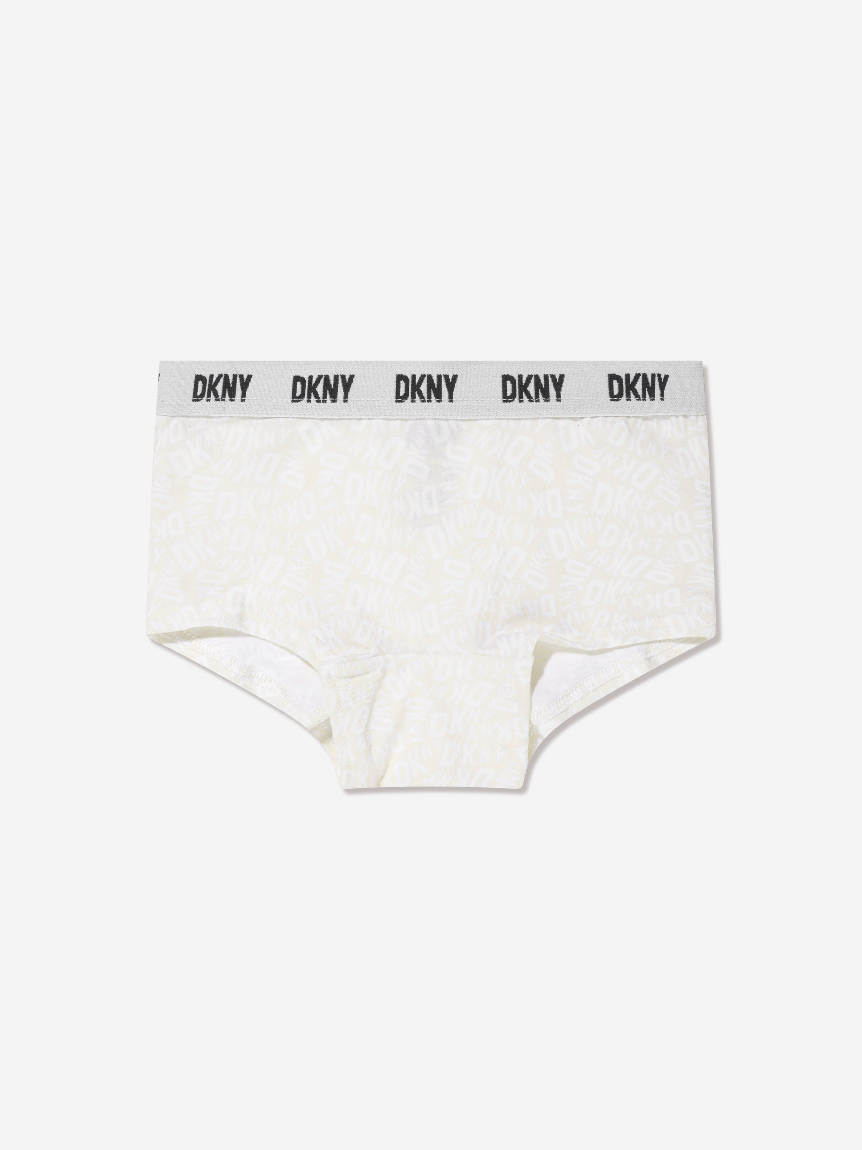 DKNY Girls Training Bra And Knickers Set in Ivory
