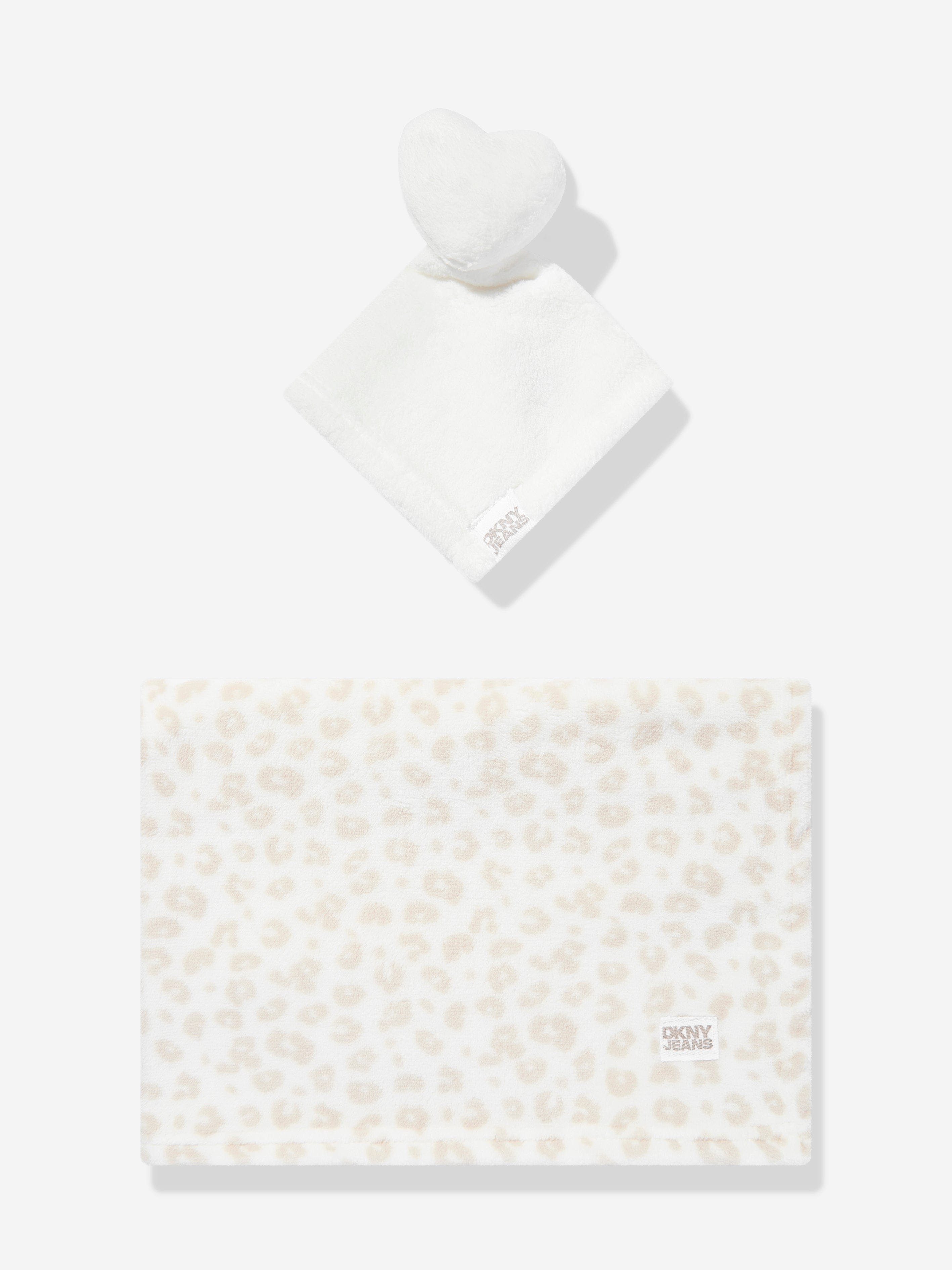 DKNY Baby Blanket and Comforter Set in Ivory (90cm)
