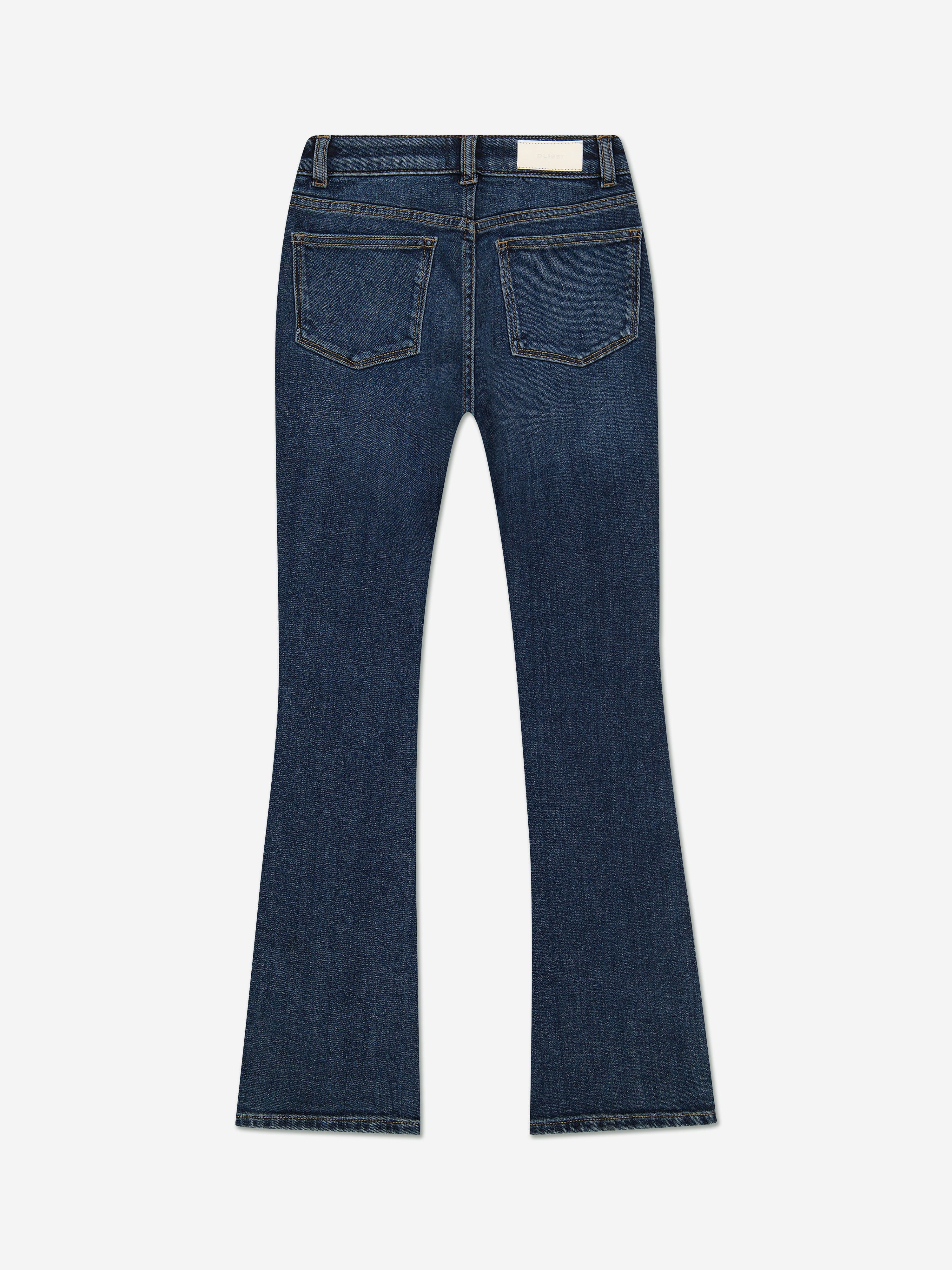 Girls Claire Bootcut Jeans in Blue