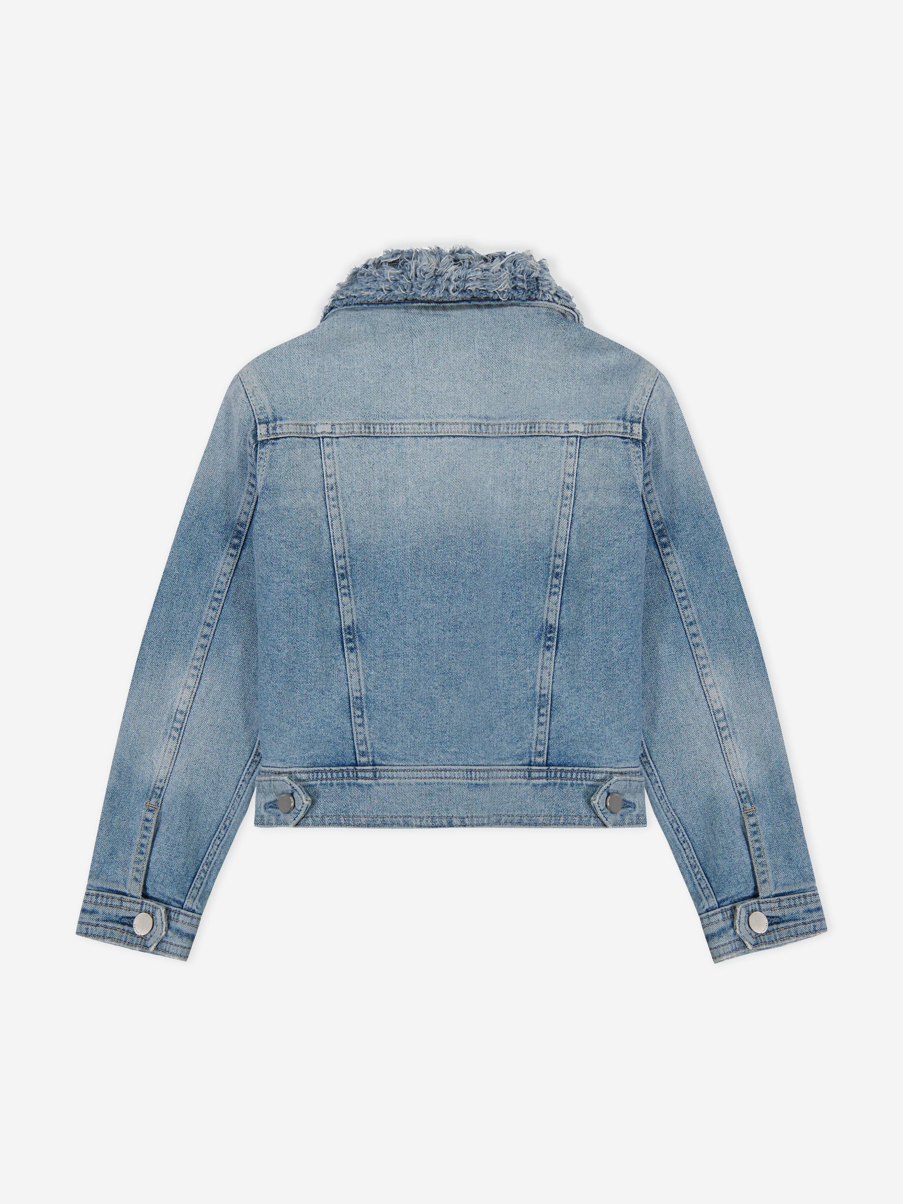 Girls Manning Denim Jacket in Blue