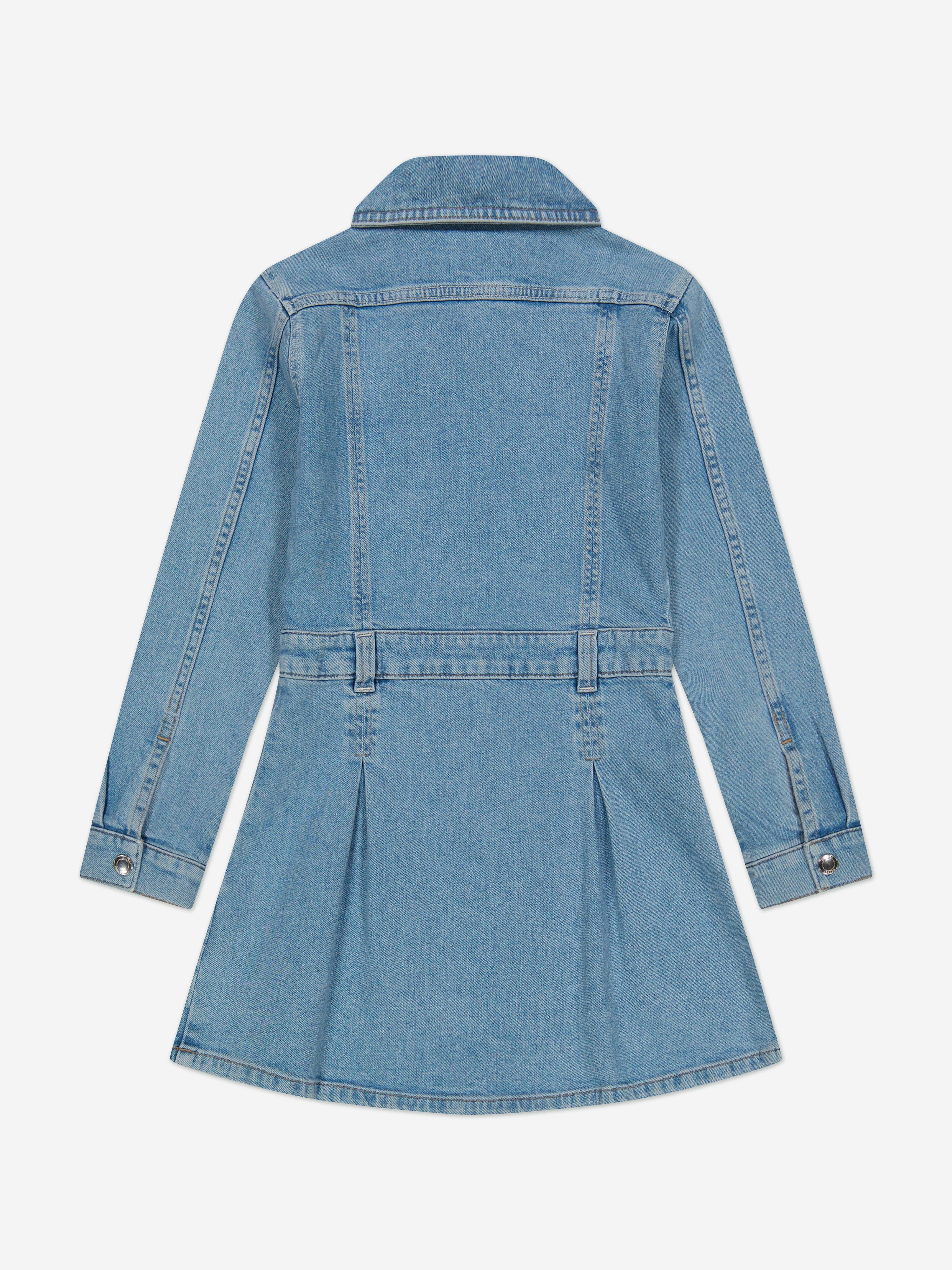 DL1961 Girls Manning Denim Dress in Blue