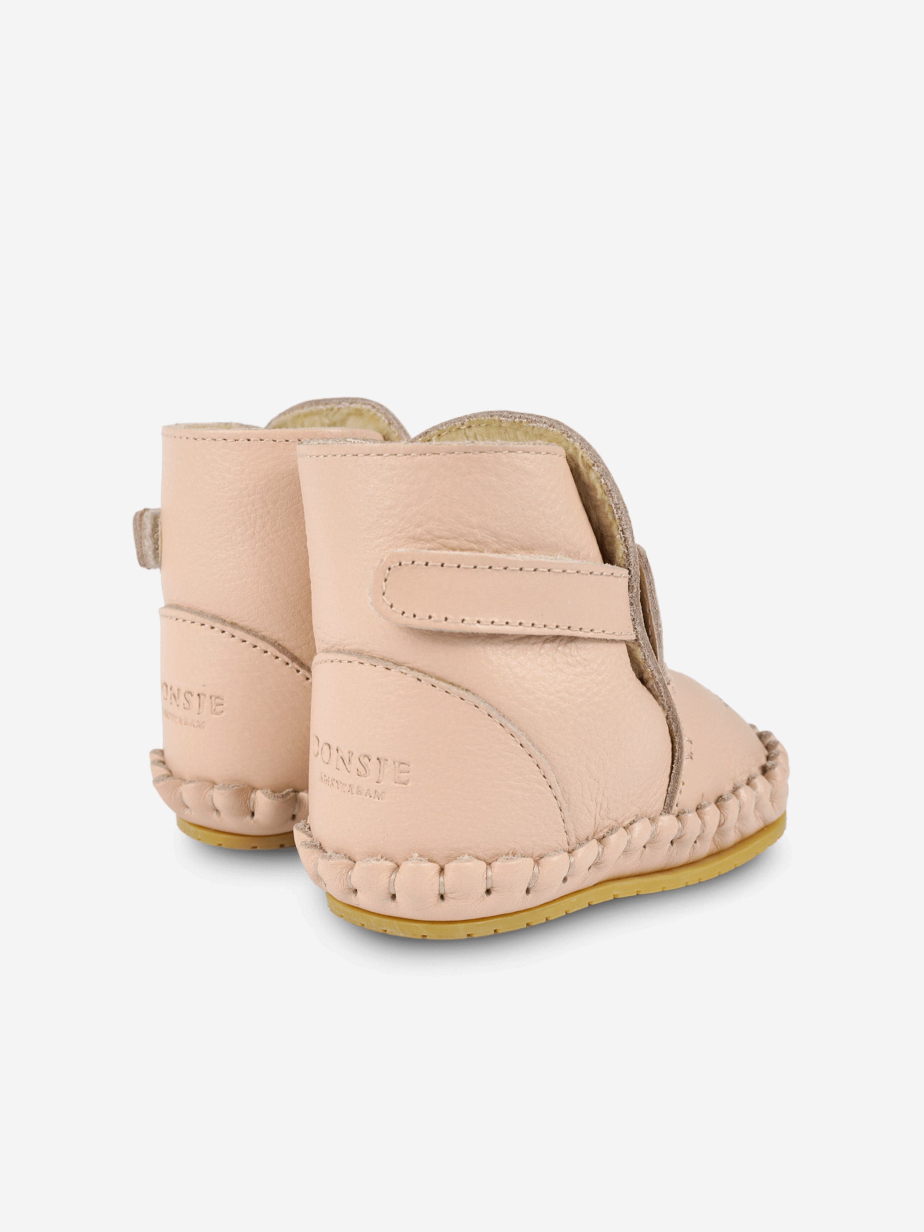 Baby Girls Kapi Special Unicorn Booties in Pink