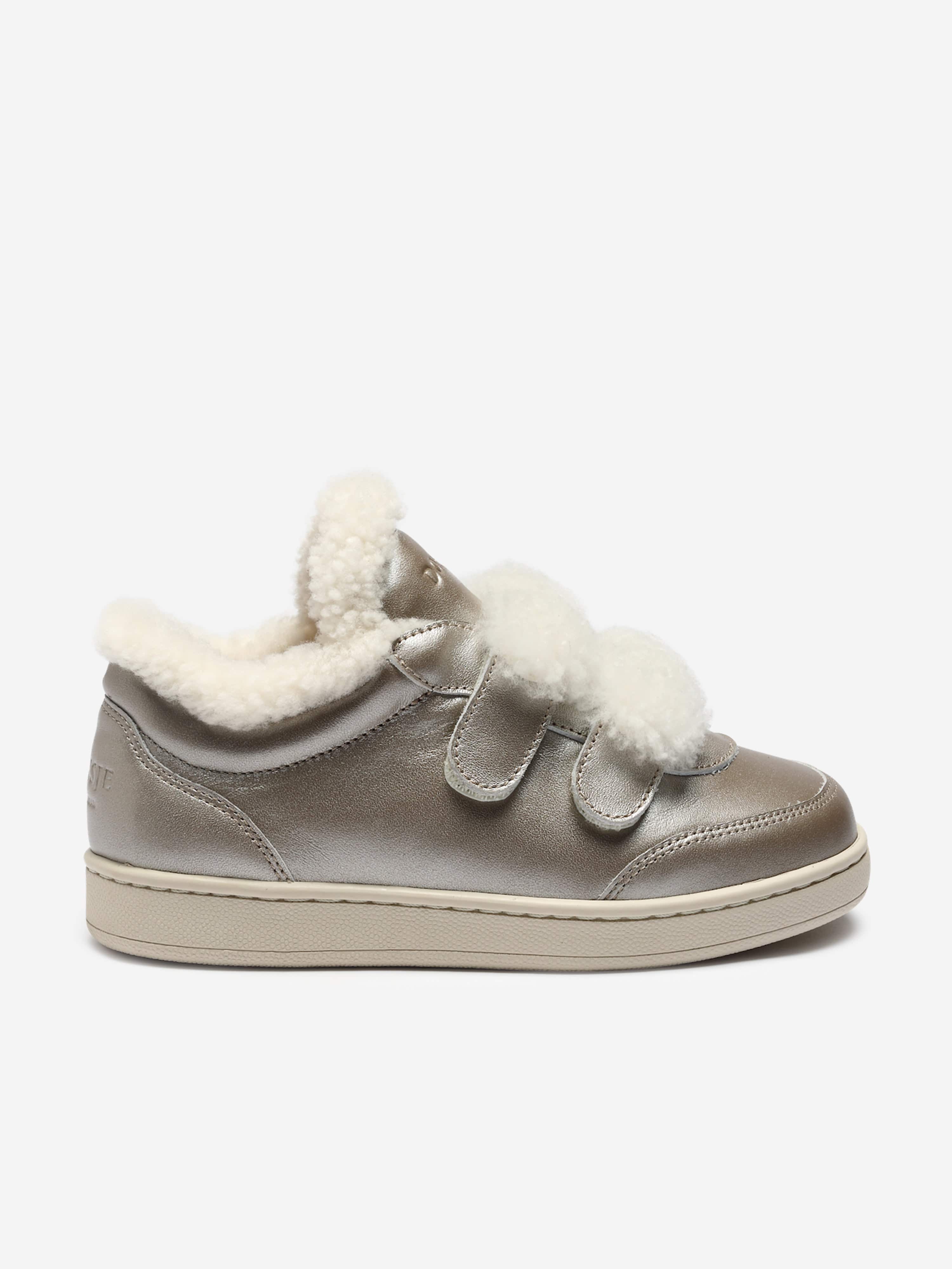 Girls Hanzell Trainers in Silver