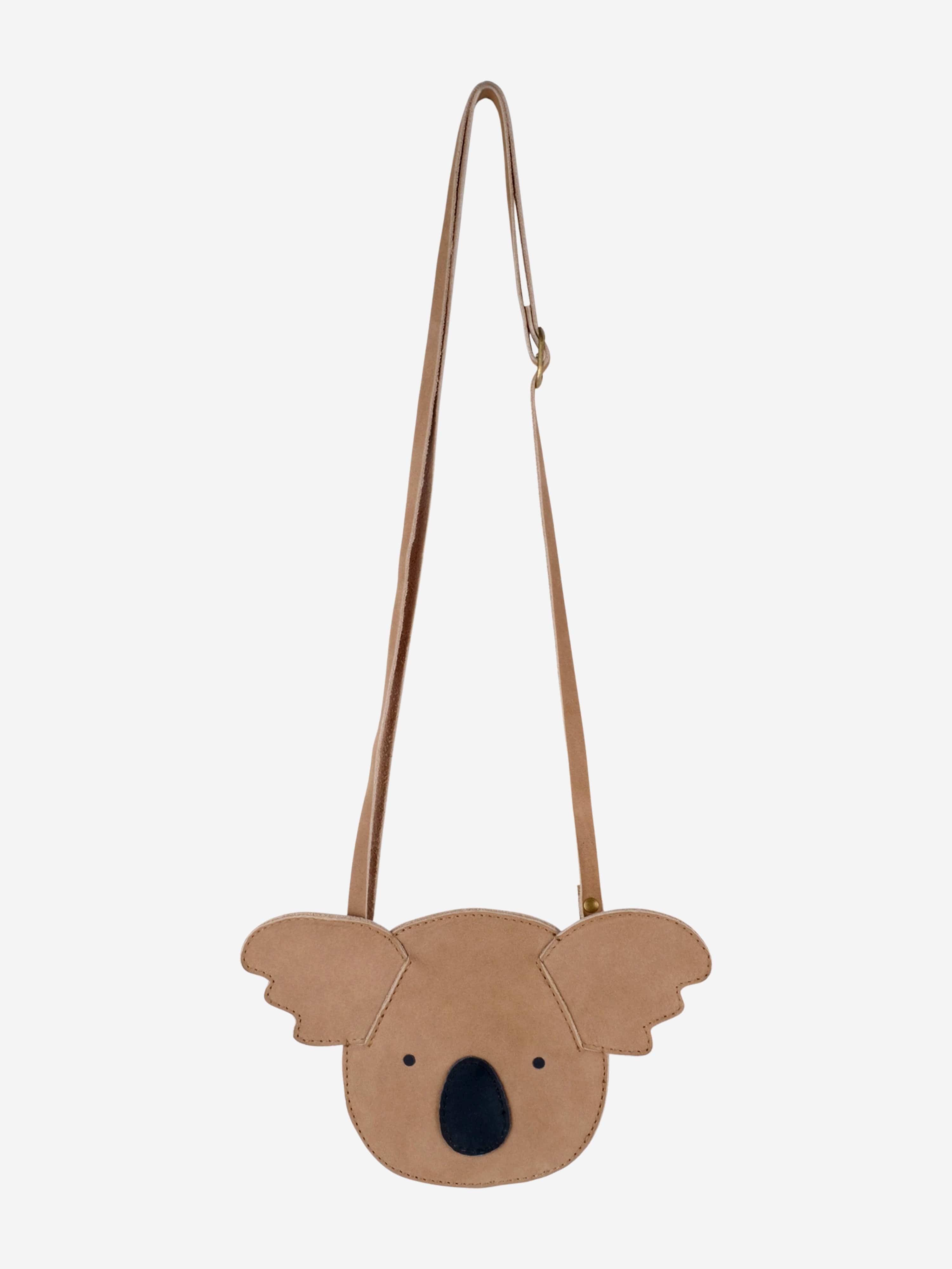 Kids Britta Classic Koala Purse in Beige (15cm)