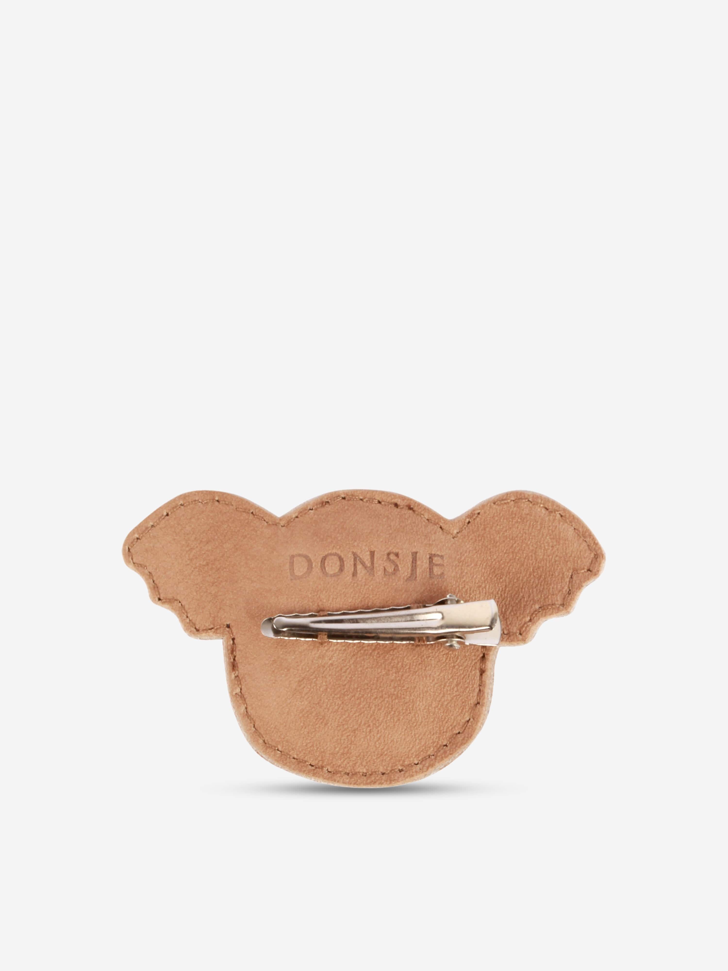 Girls Josy Classic Koala Hair Clip in Beige