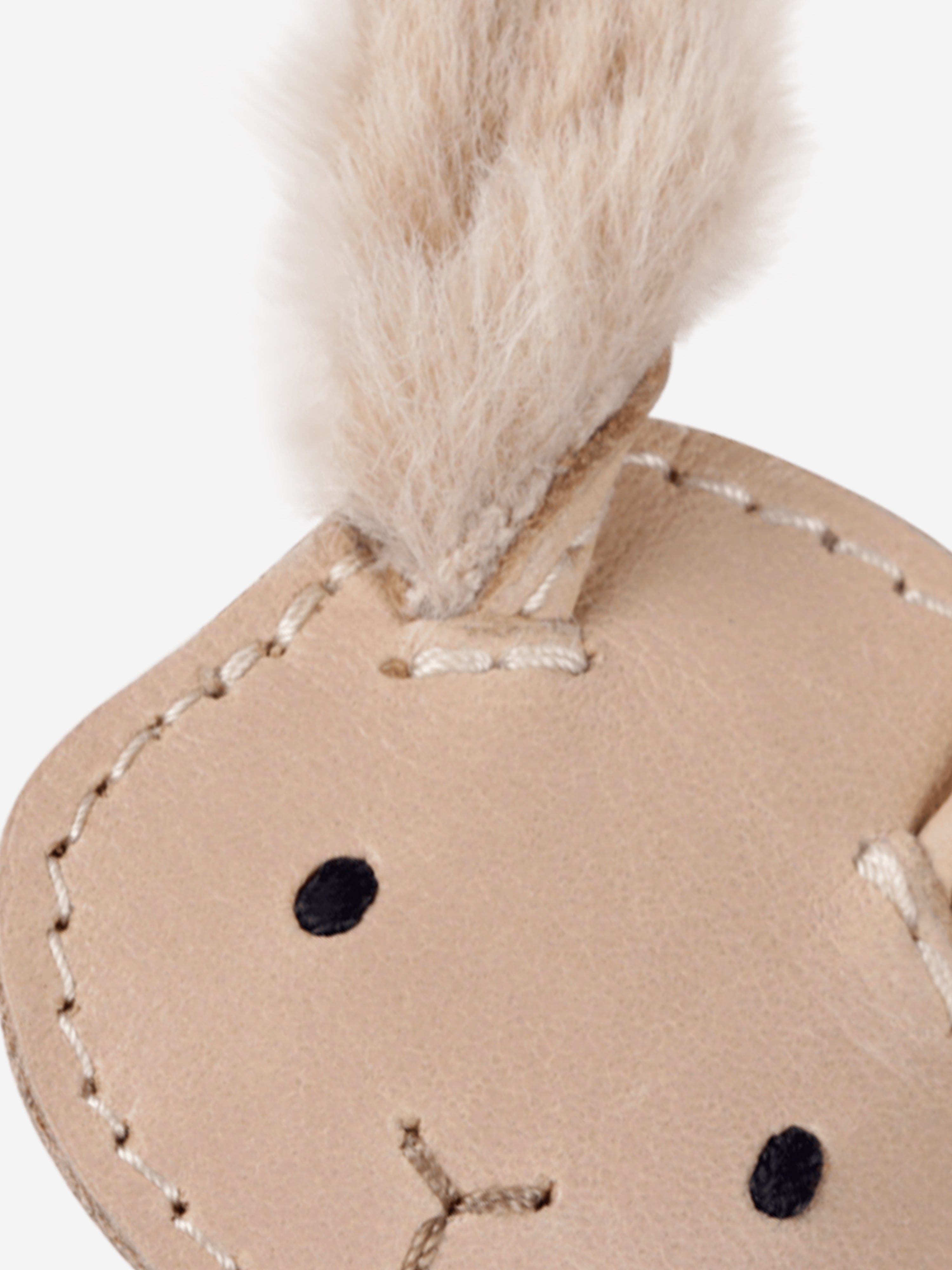 Girls Josy Exclusive Fluffy Bunny Hairclip in Beige