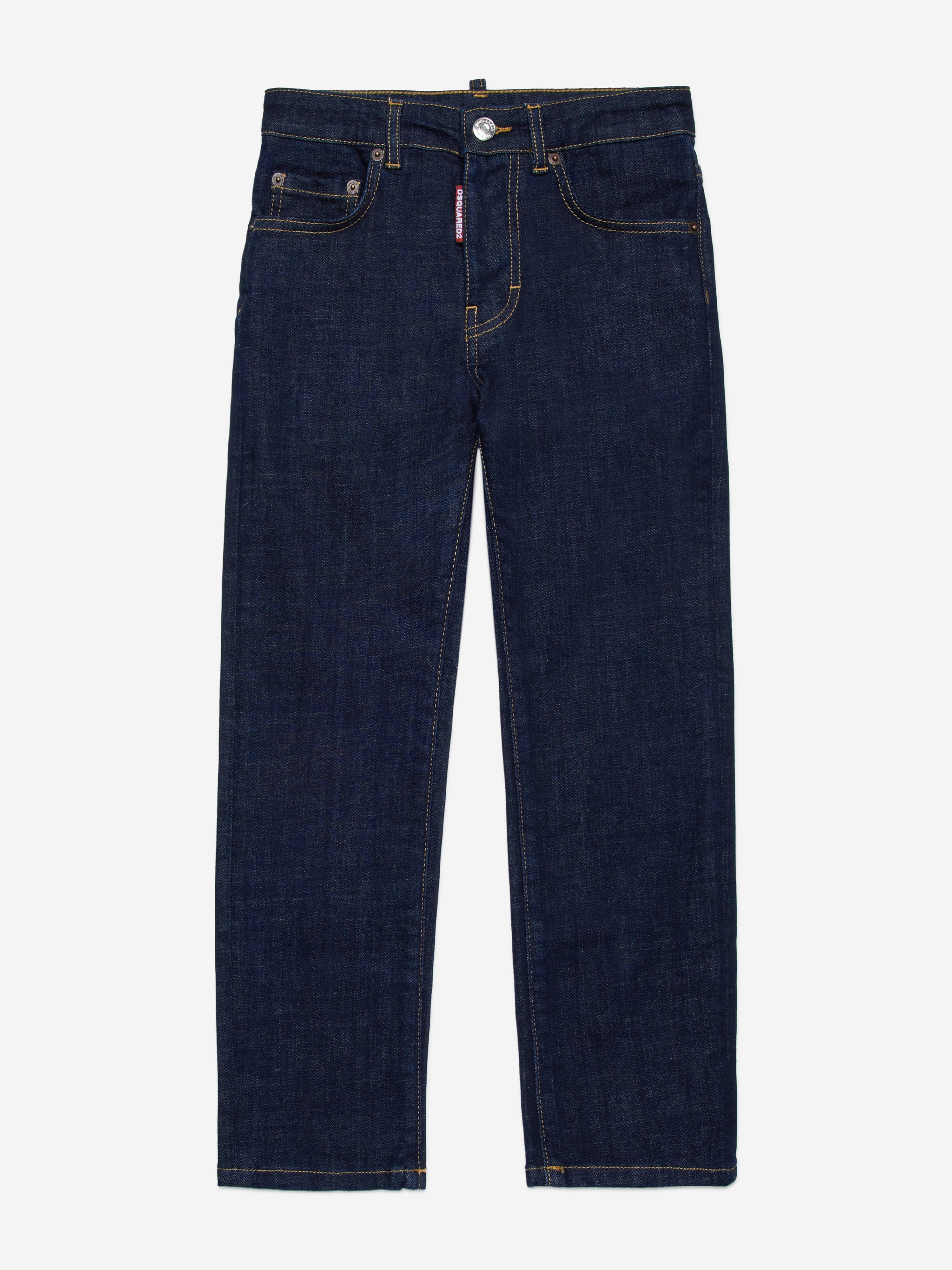 Kids Regular Fit Jeans in Blue
