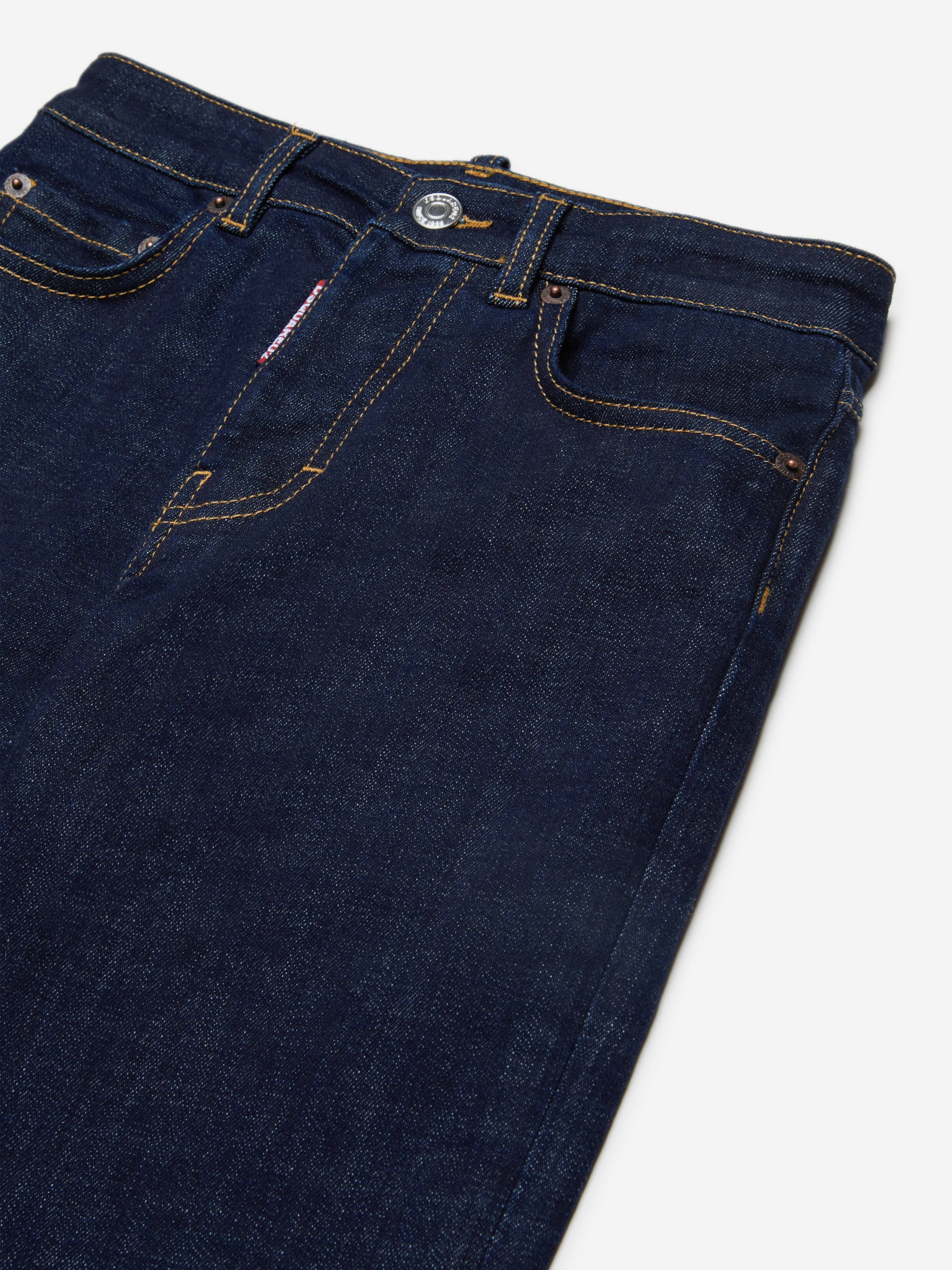 Kids Regular Fit Jeans in Blue