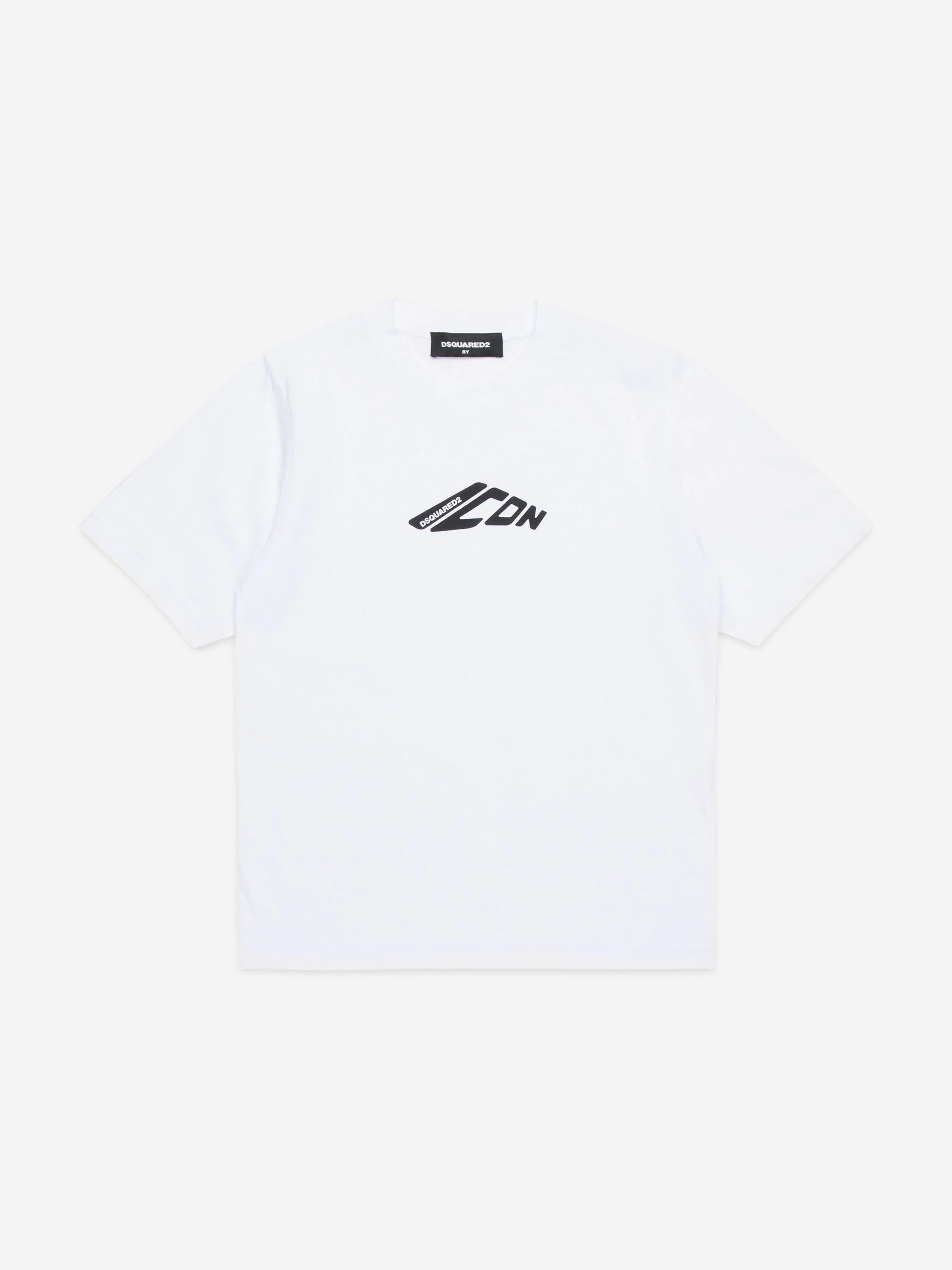 Kids Icon Logo T-Shirt in White