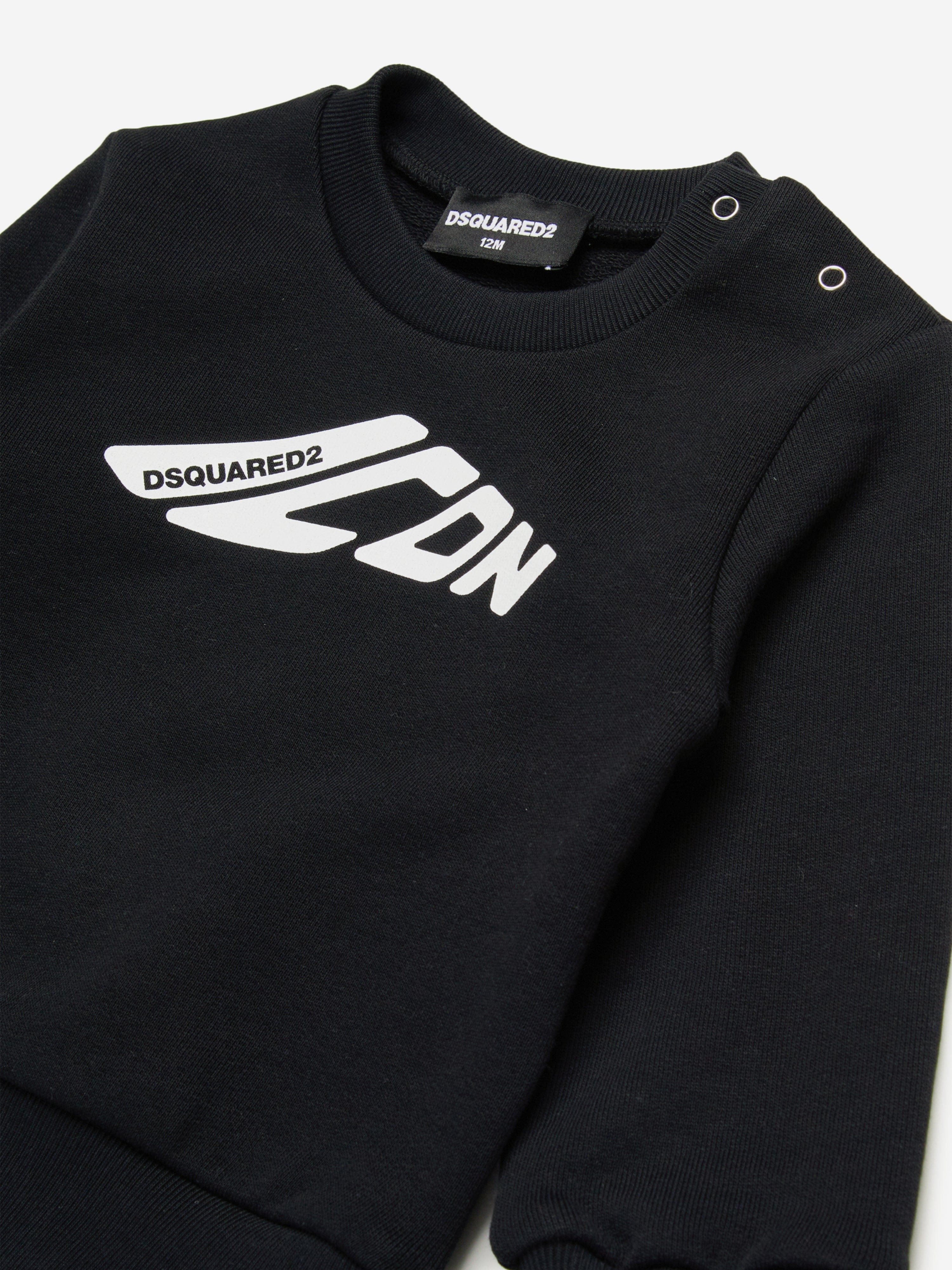 Baby Icon Logo Sweatshirt in Black