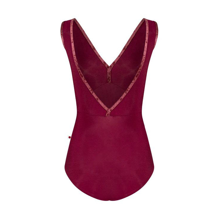 Women Wine Red"Alicia/N-Burgundy/N-Burgundy/CV-Garnet"Ballet Onesies