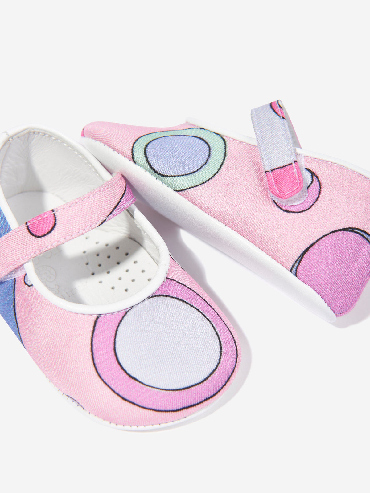 Chaussures premiers pas Fontane roses pour bébé fille