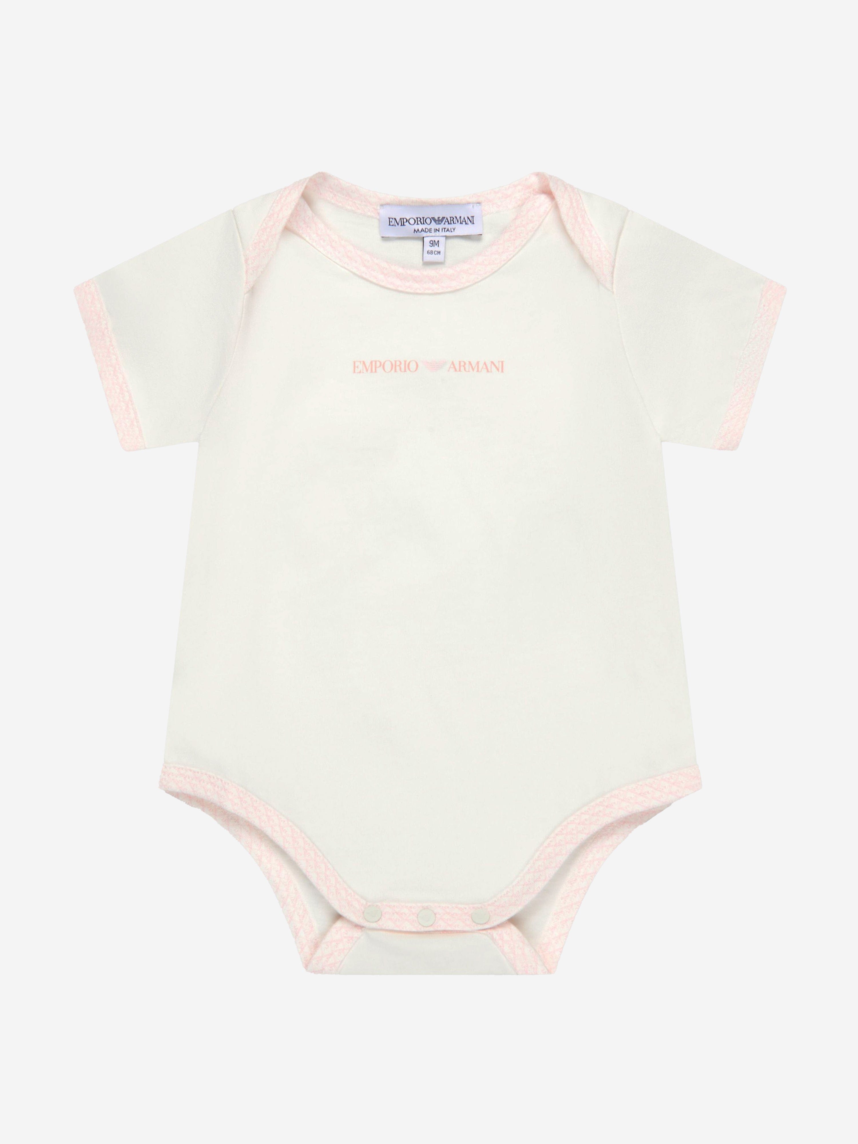 Emporio Armani Baby Girls Bodysuit Set