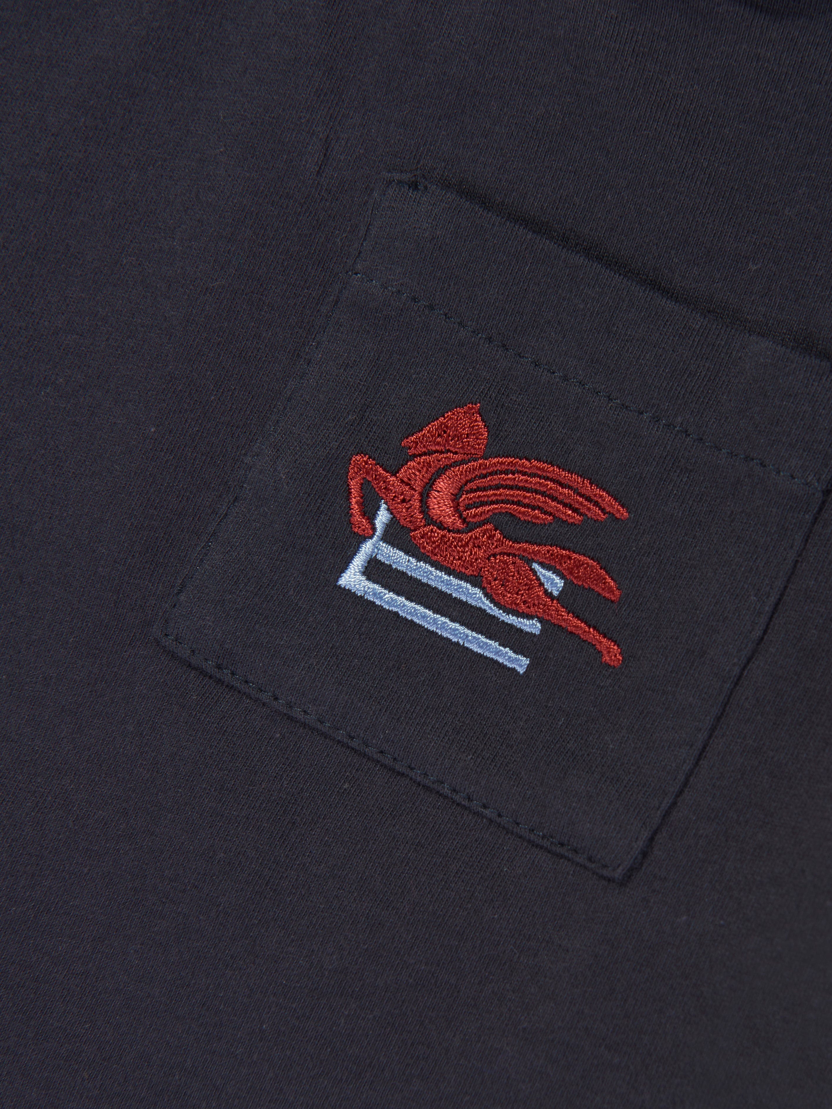 Etro Baby Boys Pegaso Pocket T-Shirt in Navy
