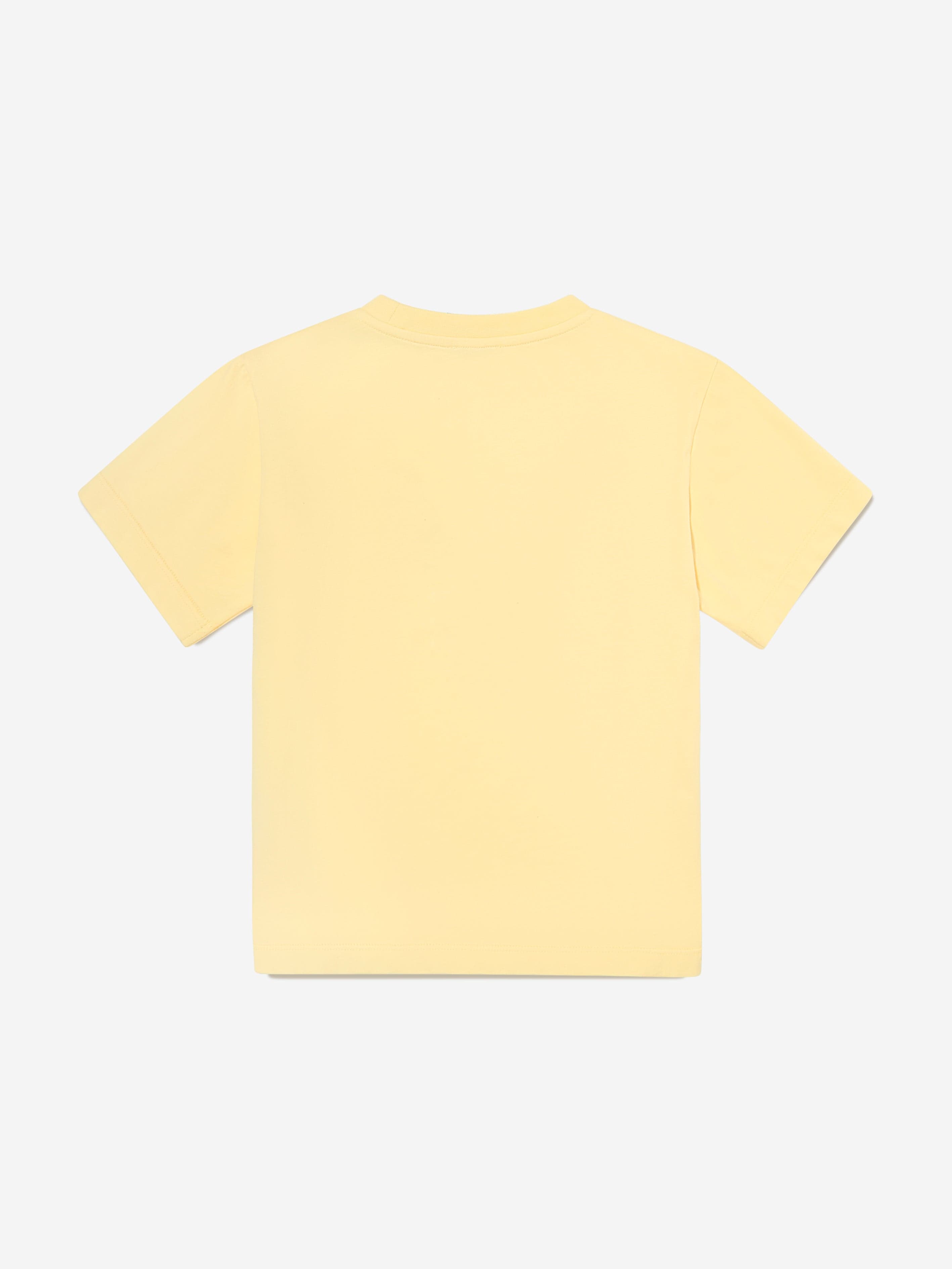 Girls Floral T-Shirt in Yellow