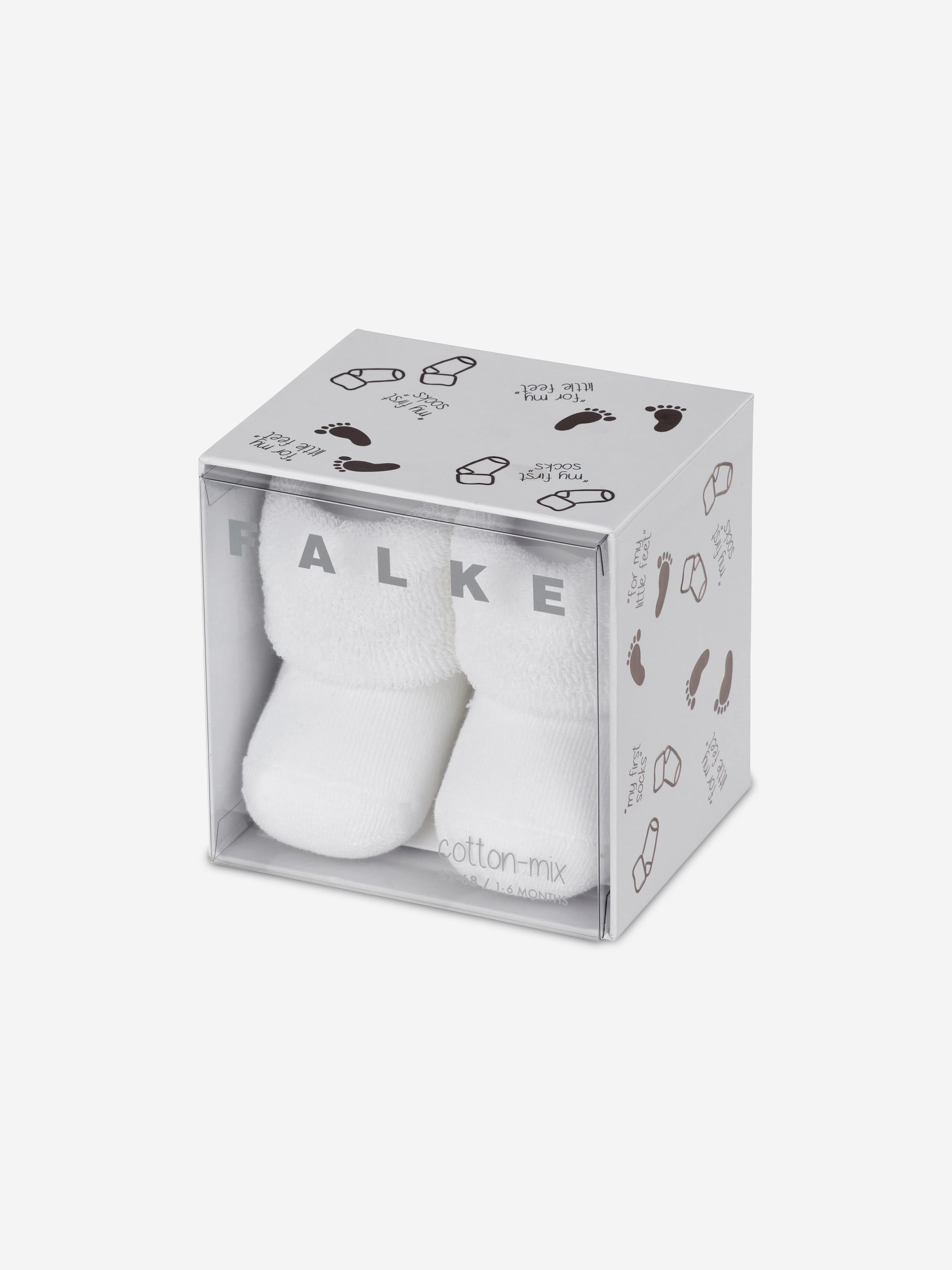 Falke Baby Erstling Socks Gift Box in White