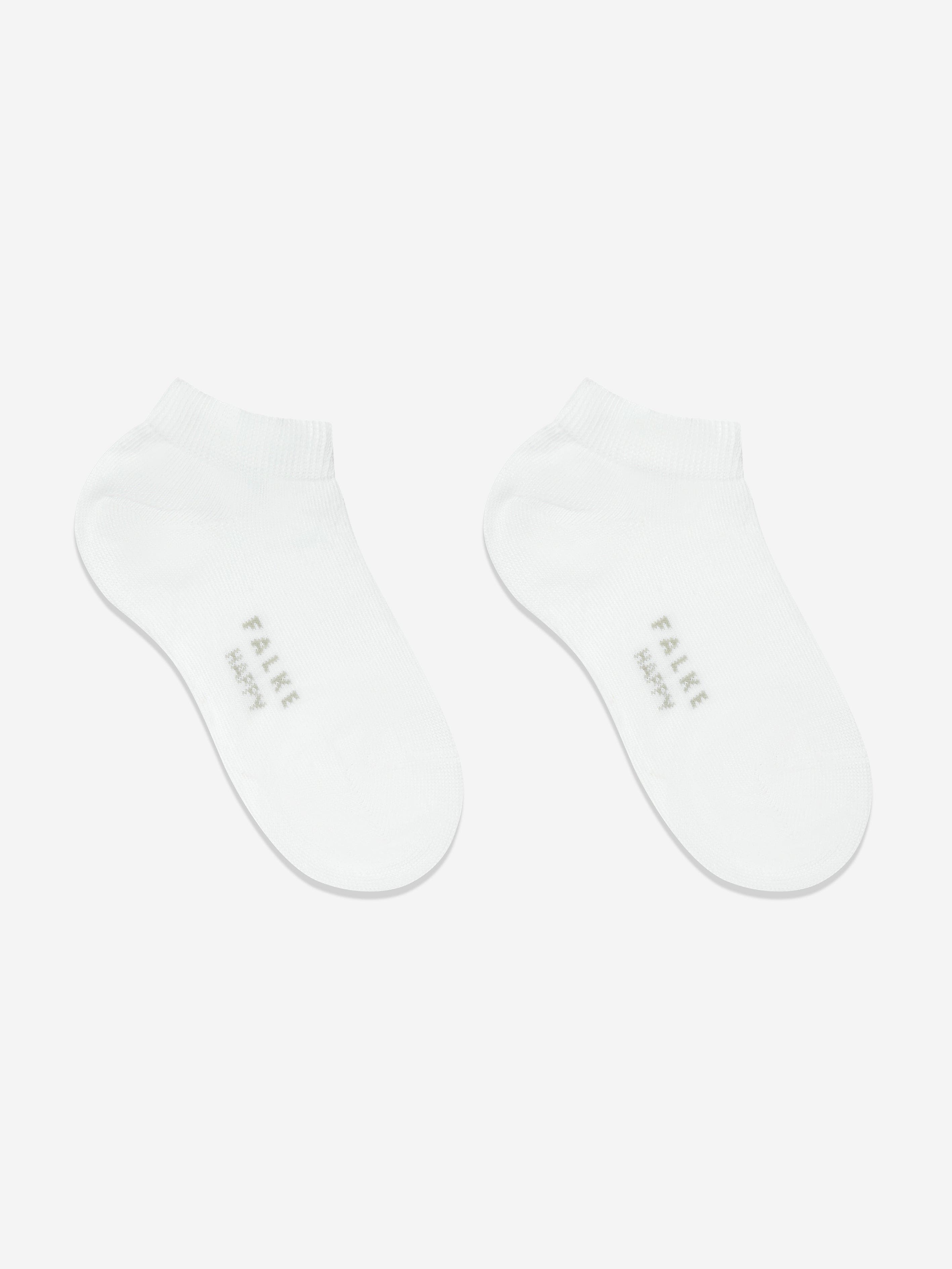 Falke Kids Happy 2 Pack Trainer Socks in White
