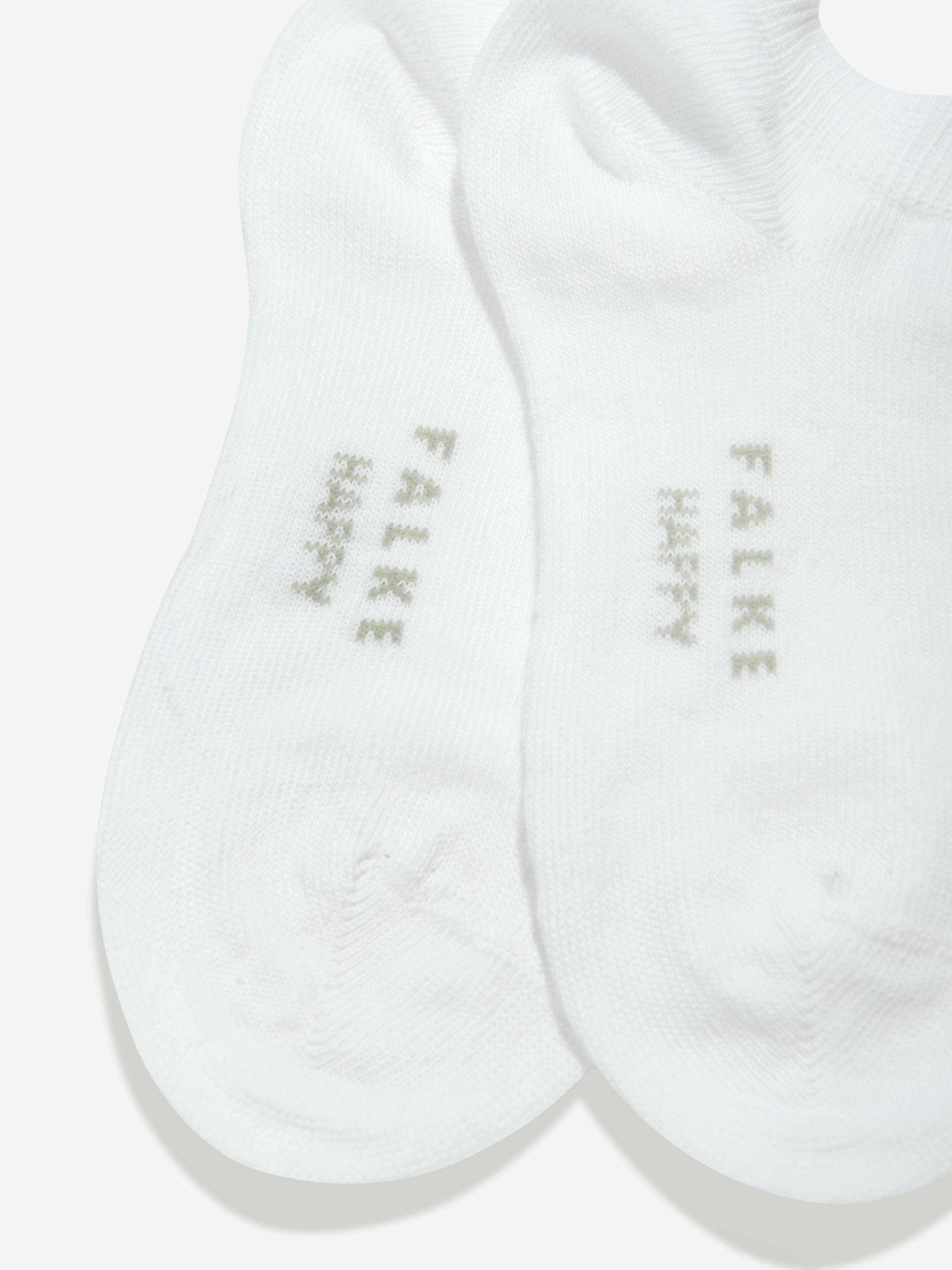 Falke Kids Happy 2 Pack Trainer Socks in White