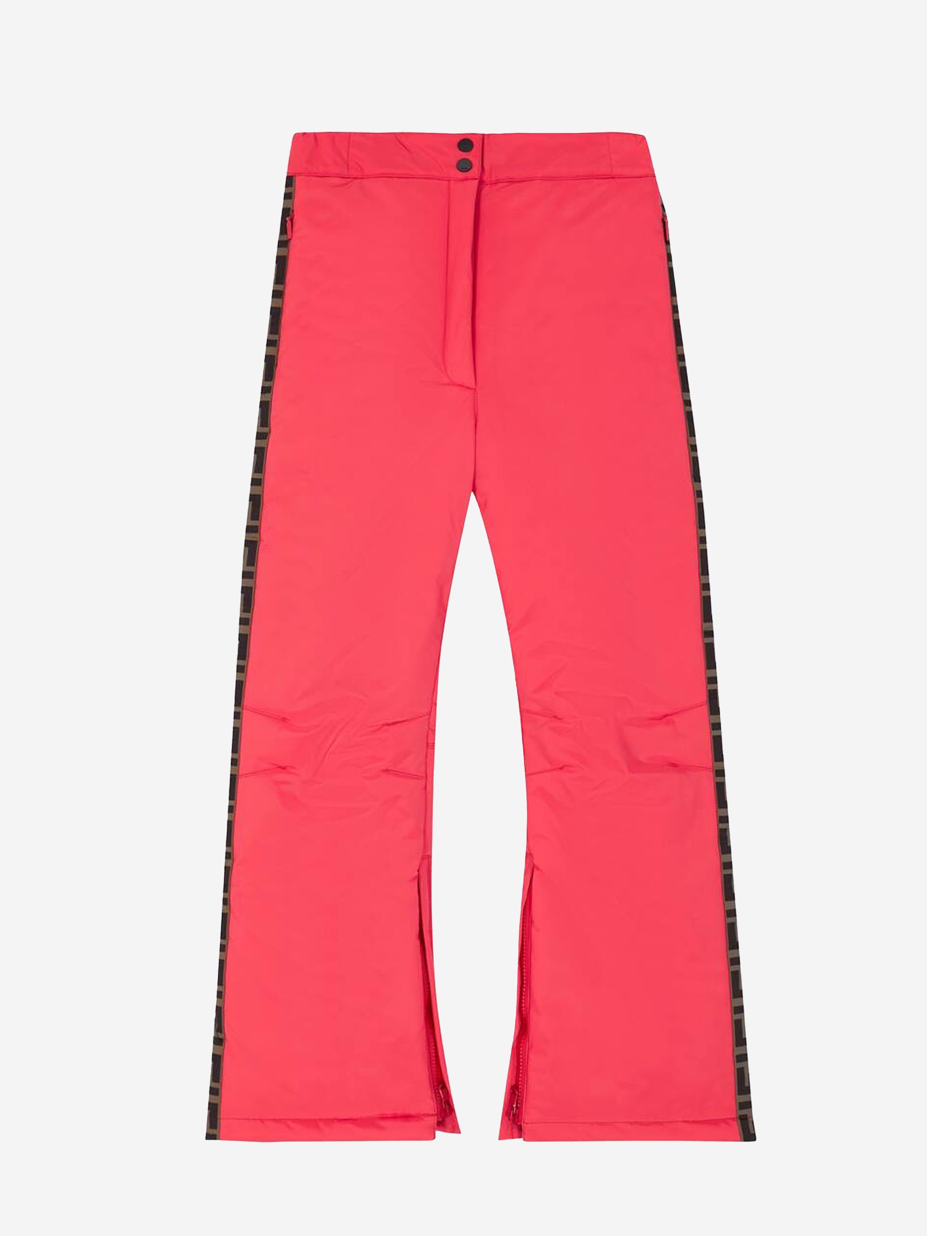 Girls FF Logo Trim Ski Trousers