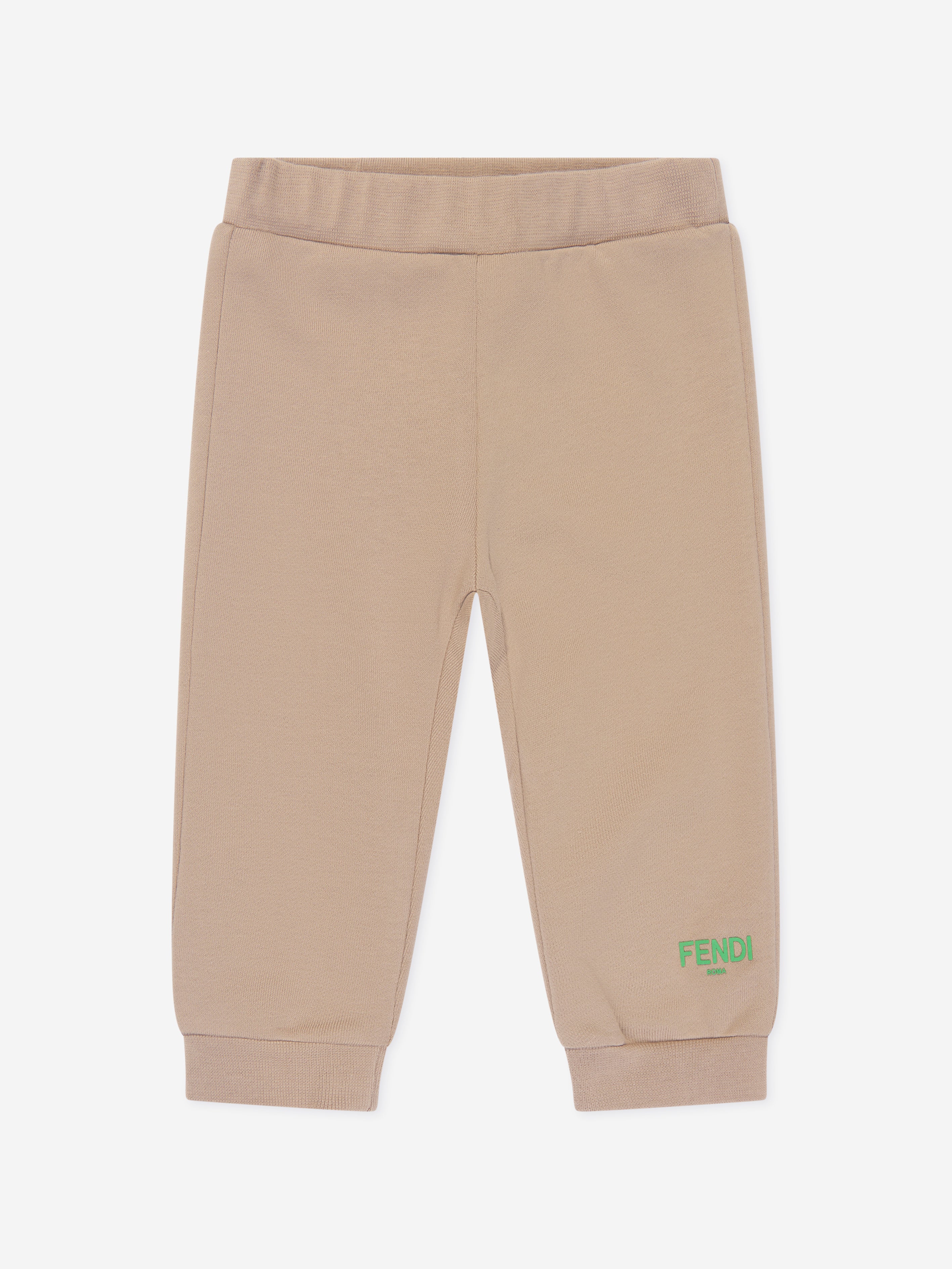 Baby Logo Joggers in Beige