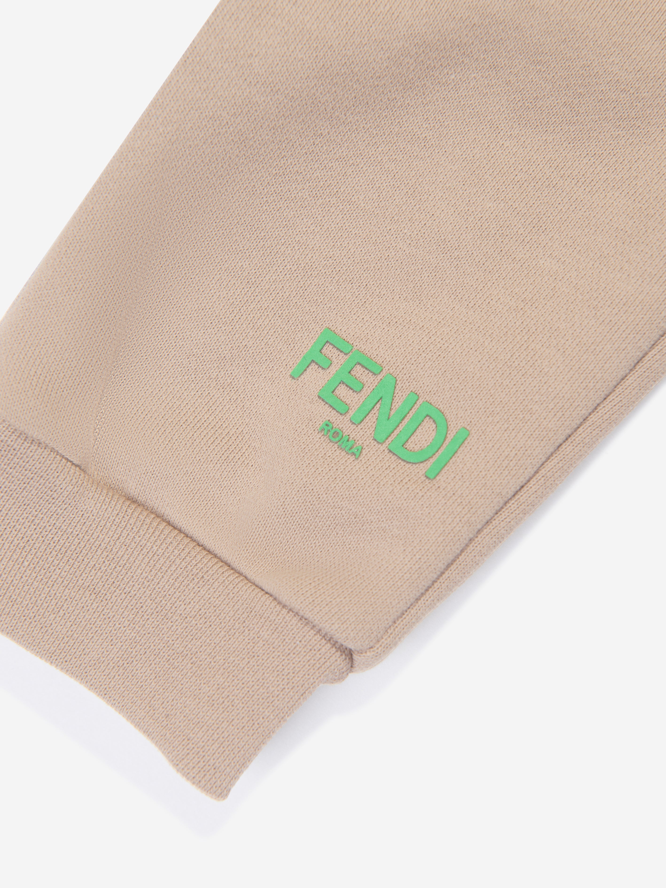 Baby Logo Joggers in Beige