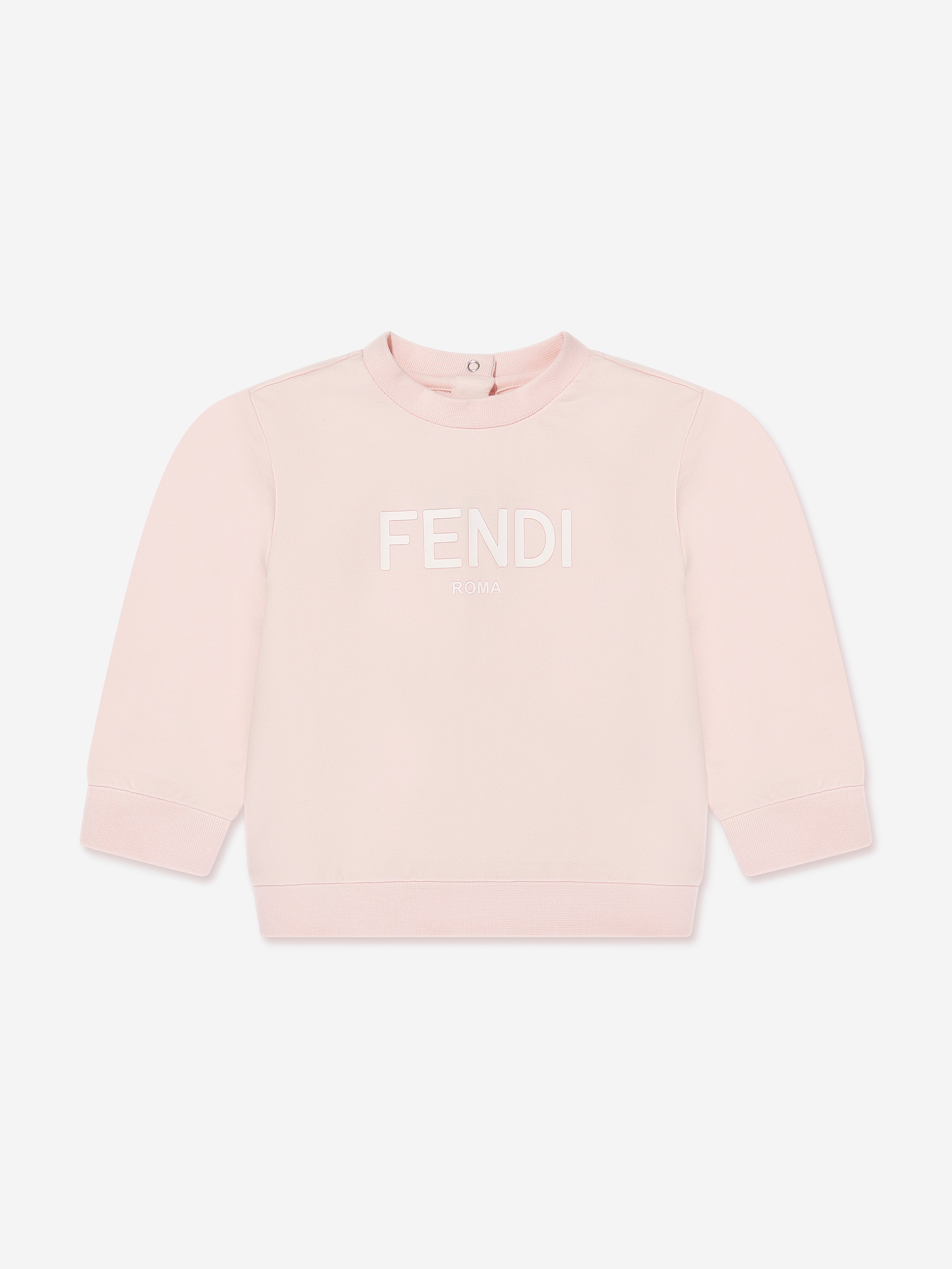 Baby Girls Logo Sweatshirt in Pink