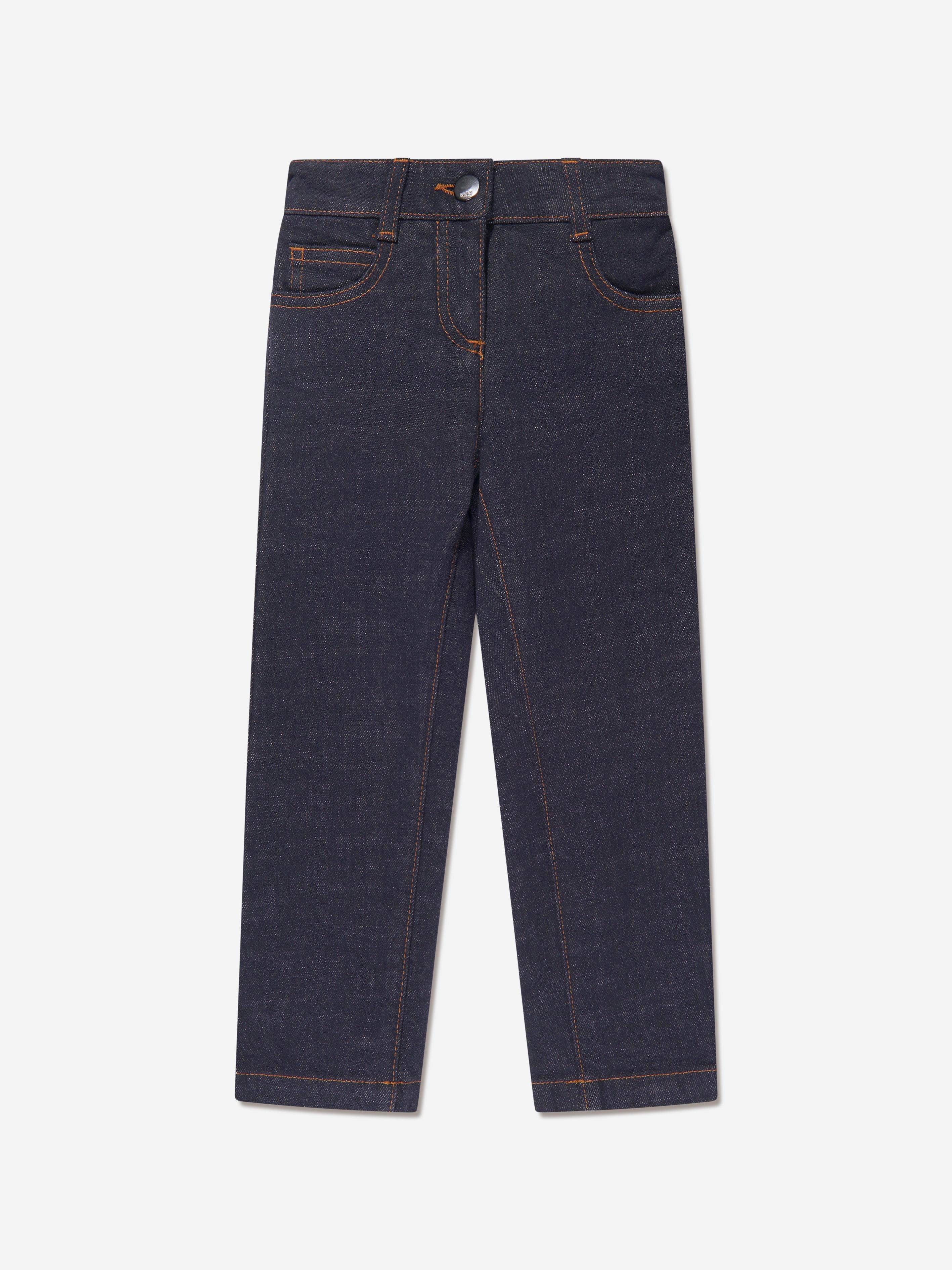 Girls Slim Fit Jeans in Blue