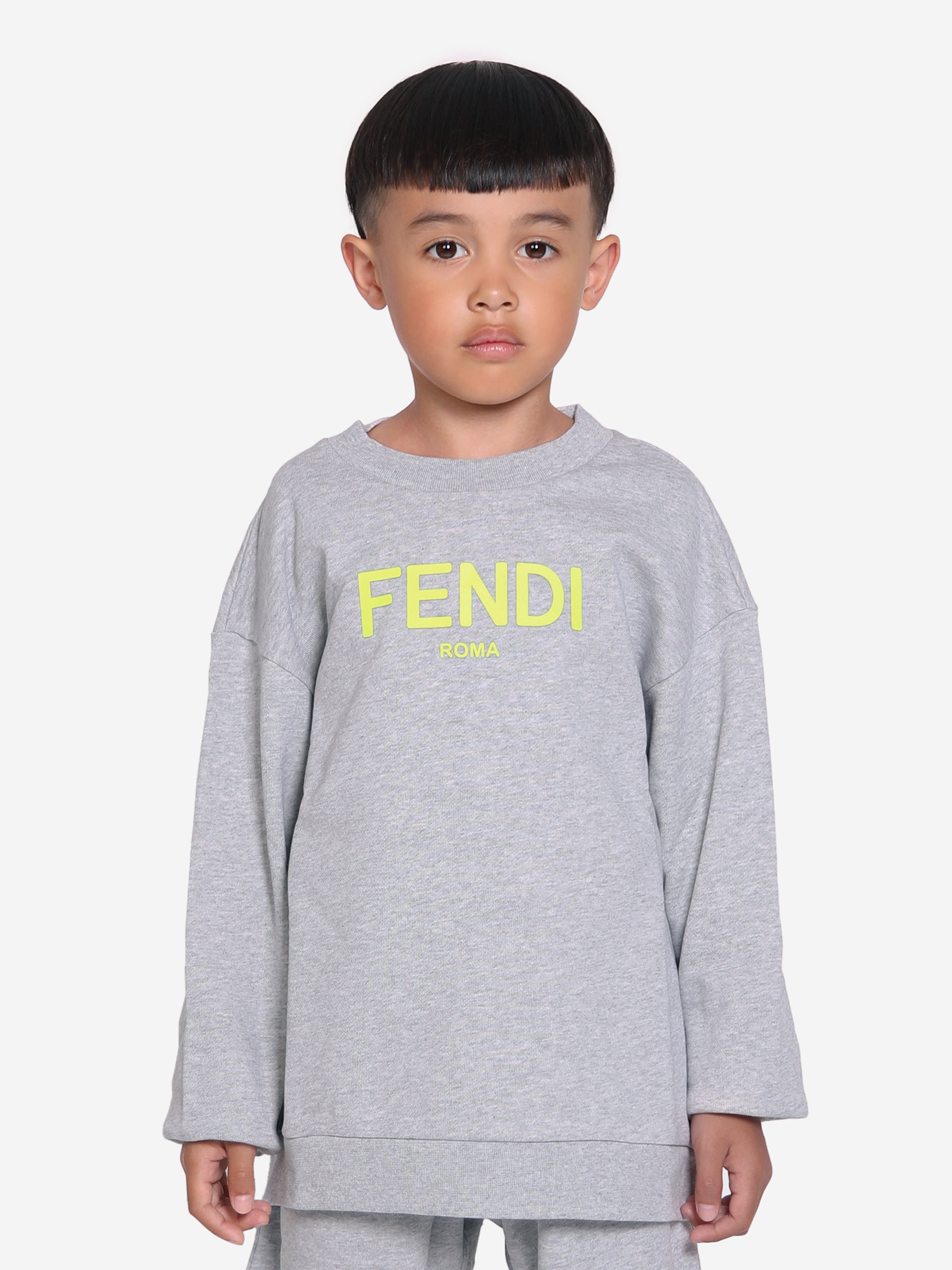 Kids Logo Sweatshirt in Grey