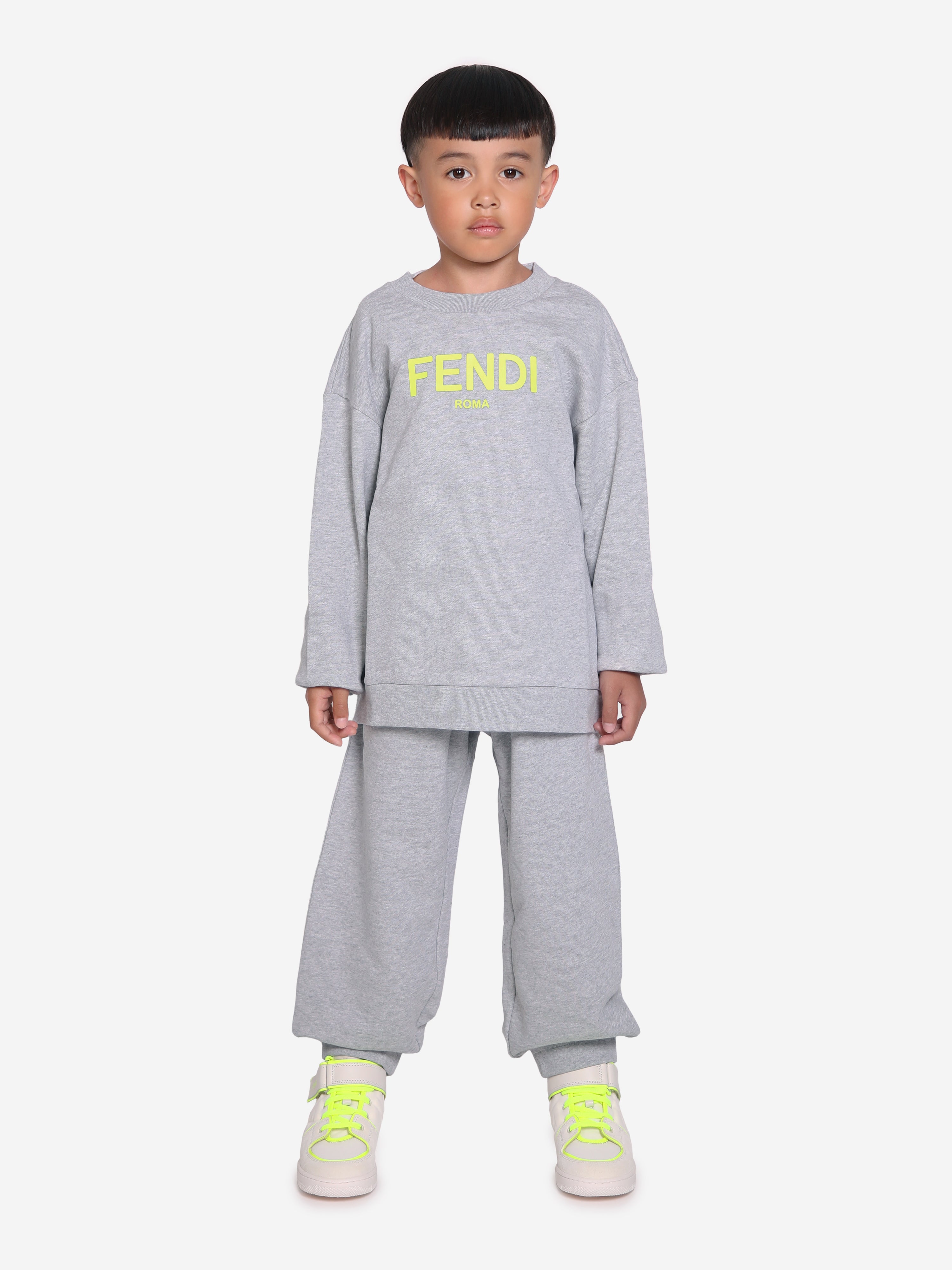 Kids Logo Sweatshirt in Grey