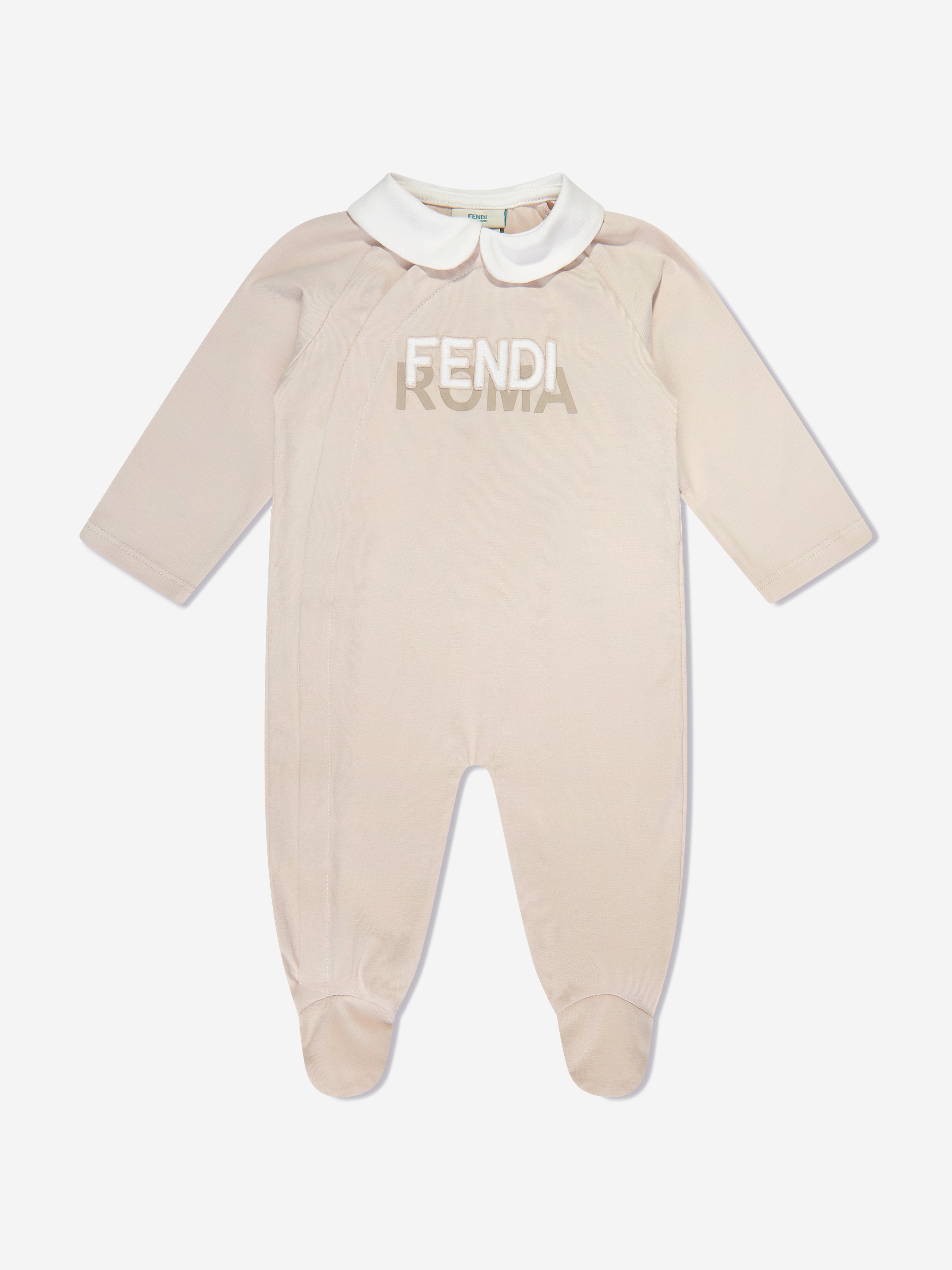 Baby 3 Piece Babygrow Gift Set in Beige