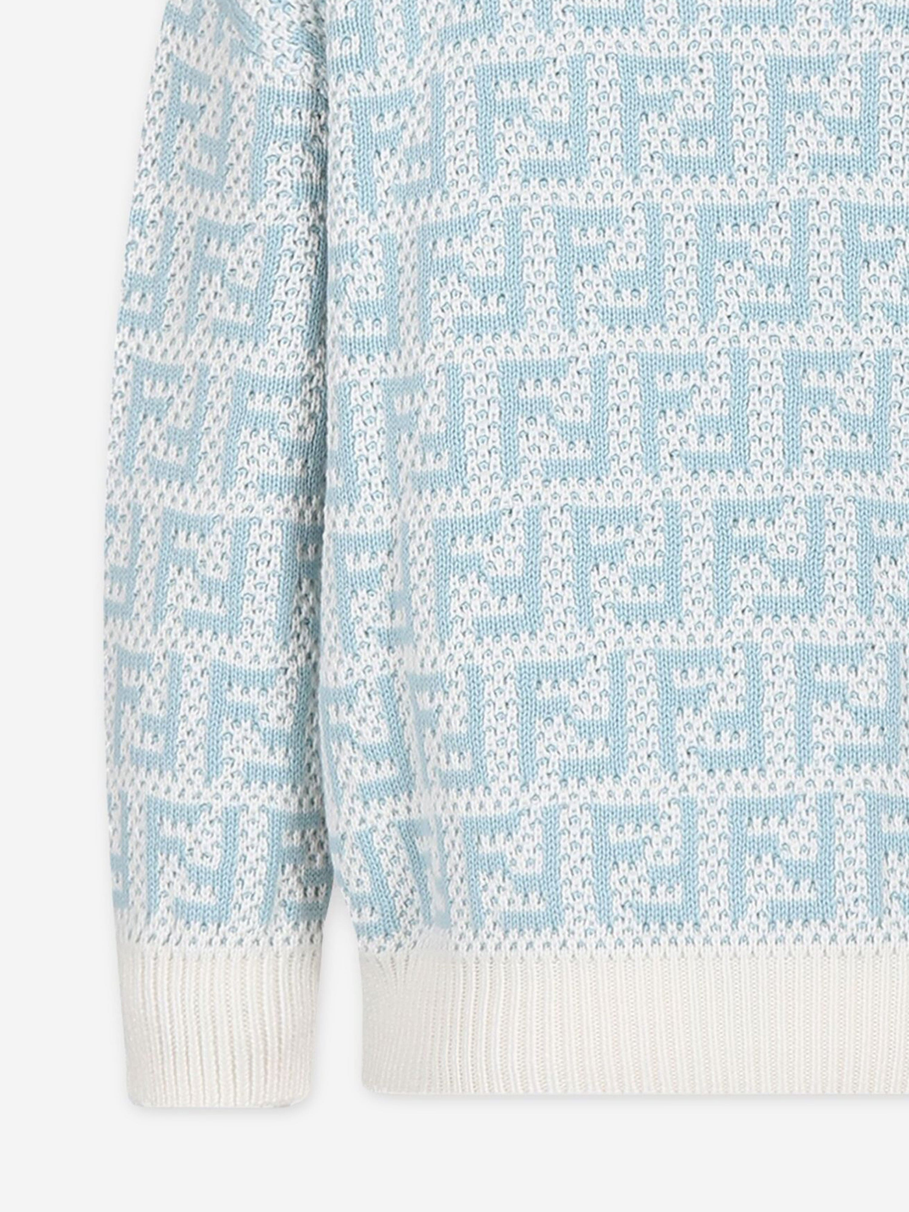 Kids FF Logo Jumper In Blue