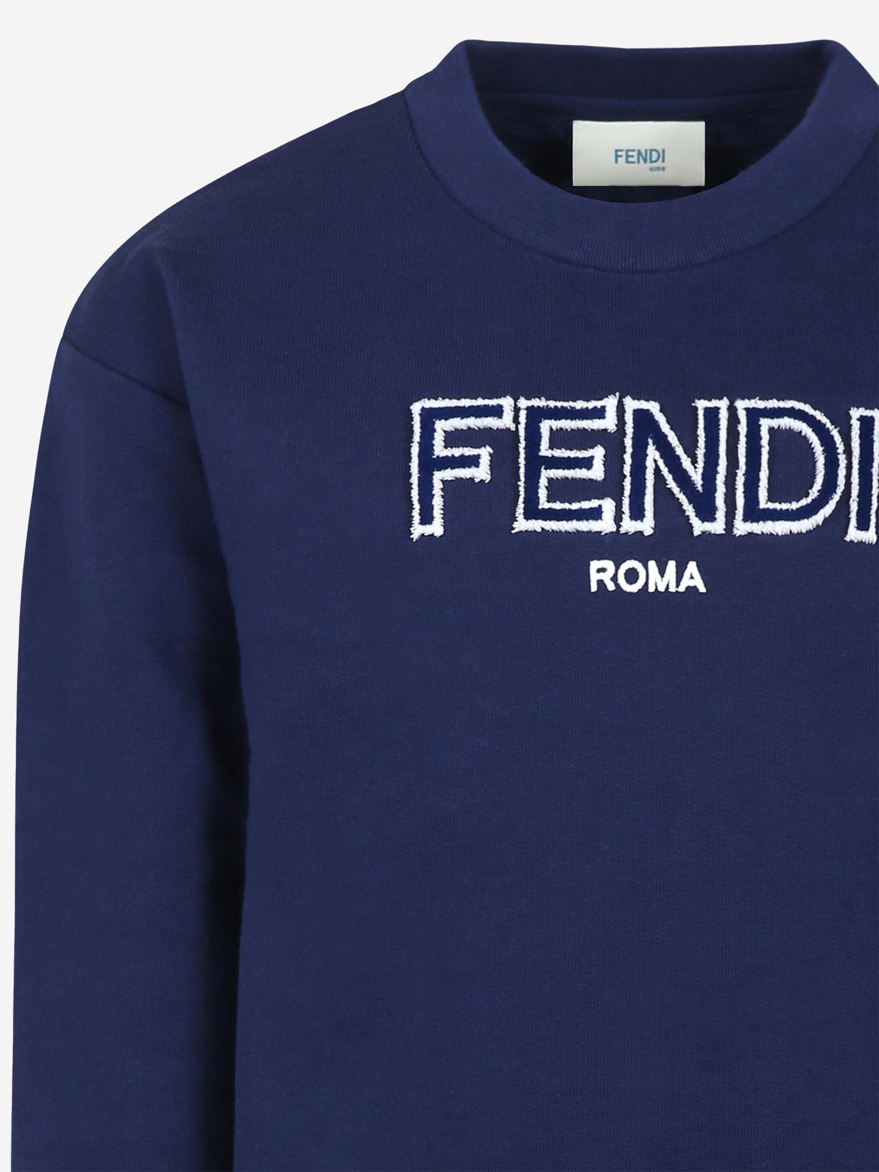 Kids Logo Sweatshirt in Navy