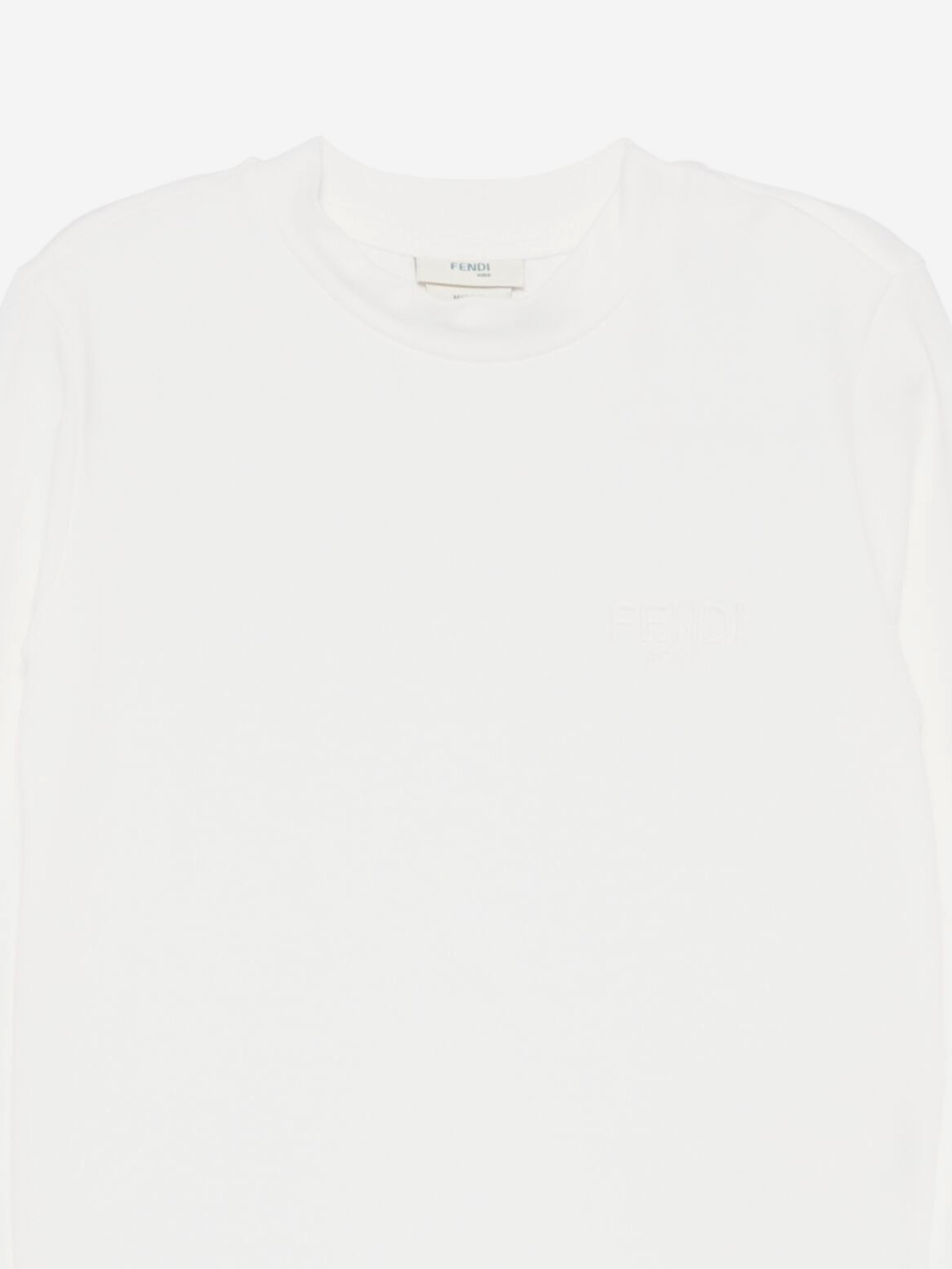 Baby Girls Jersey Stretch Top in White