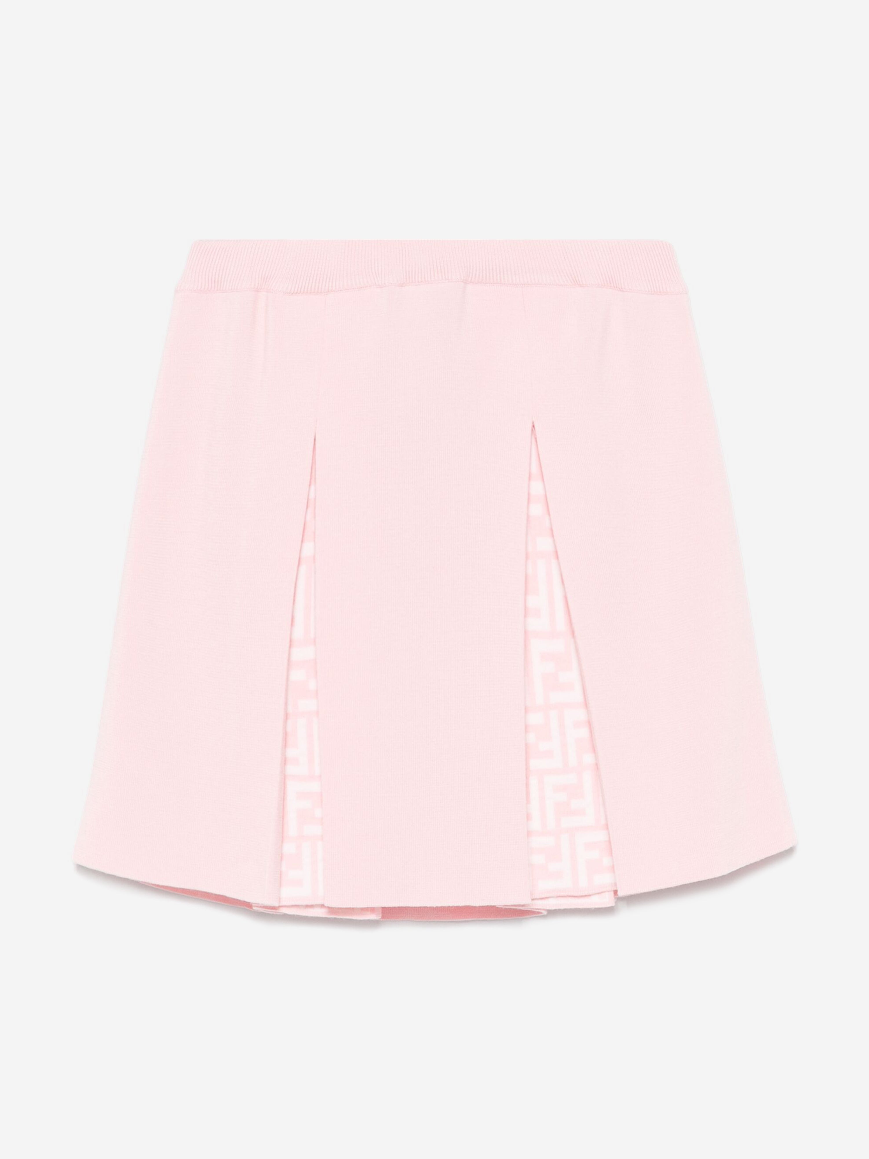 Girls Wool Skirt in Pink