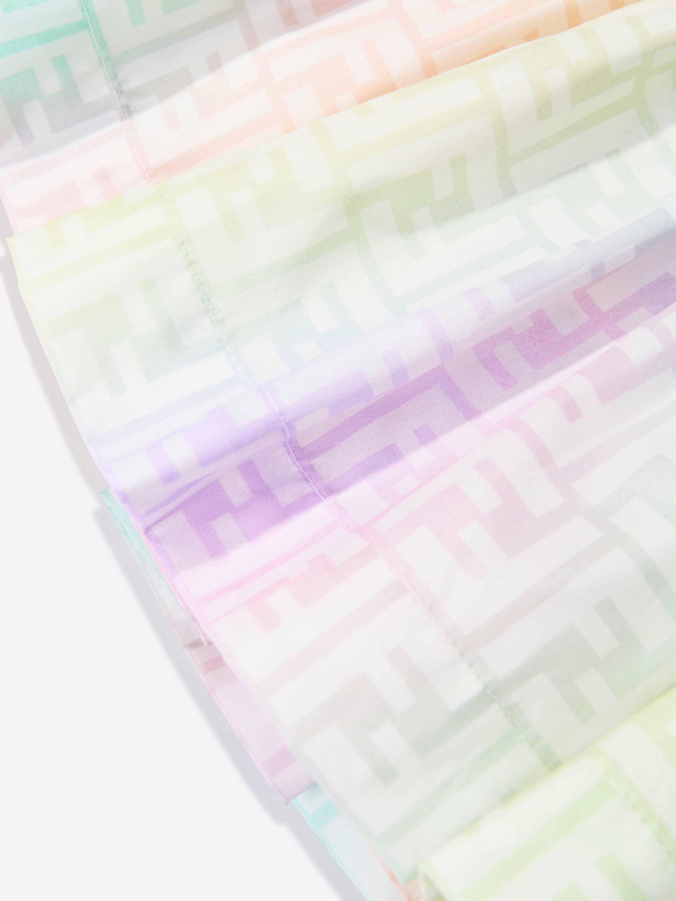 Girls FF Logo Metaverse Skirt in Multicolour