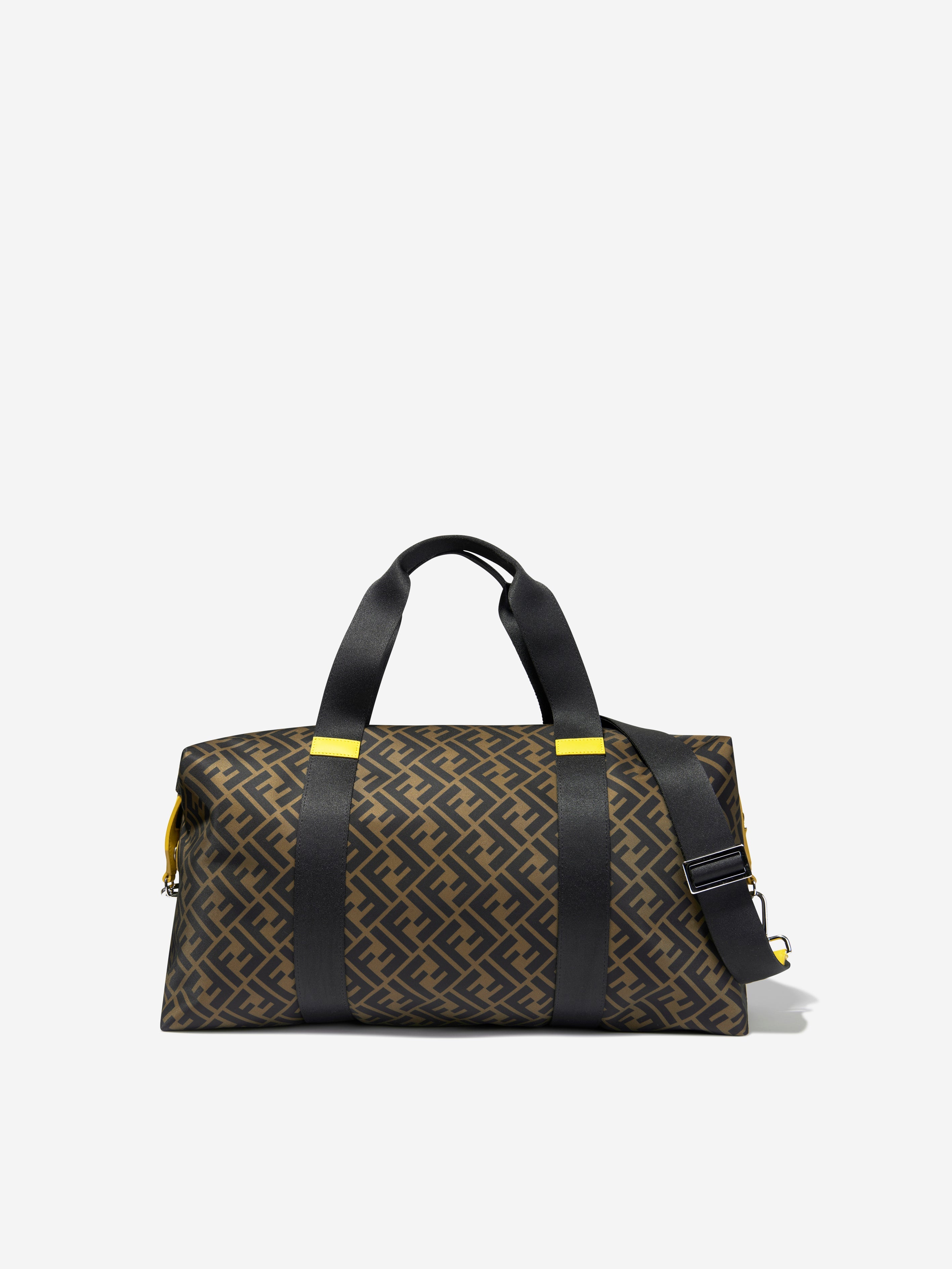 Kids FF Logo Gym Bag in Brown