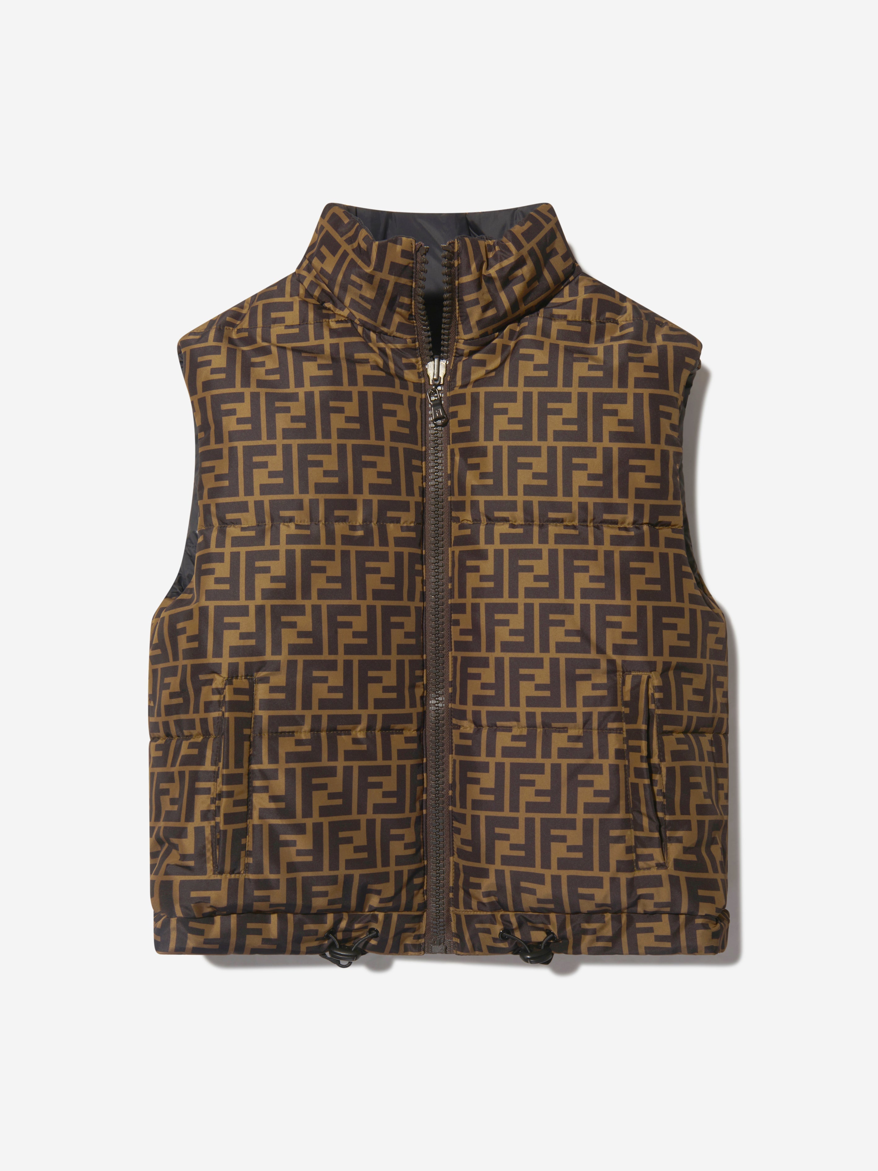 Kids Down Padded Reversible Gilet
