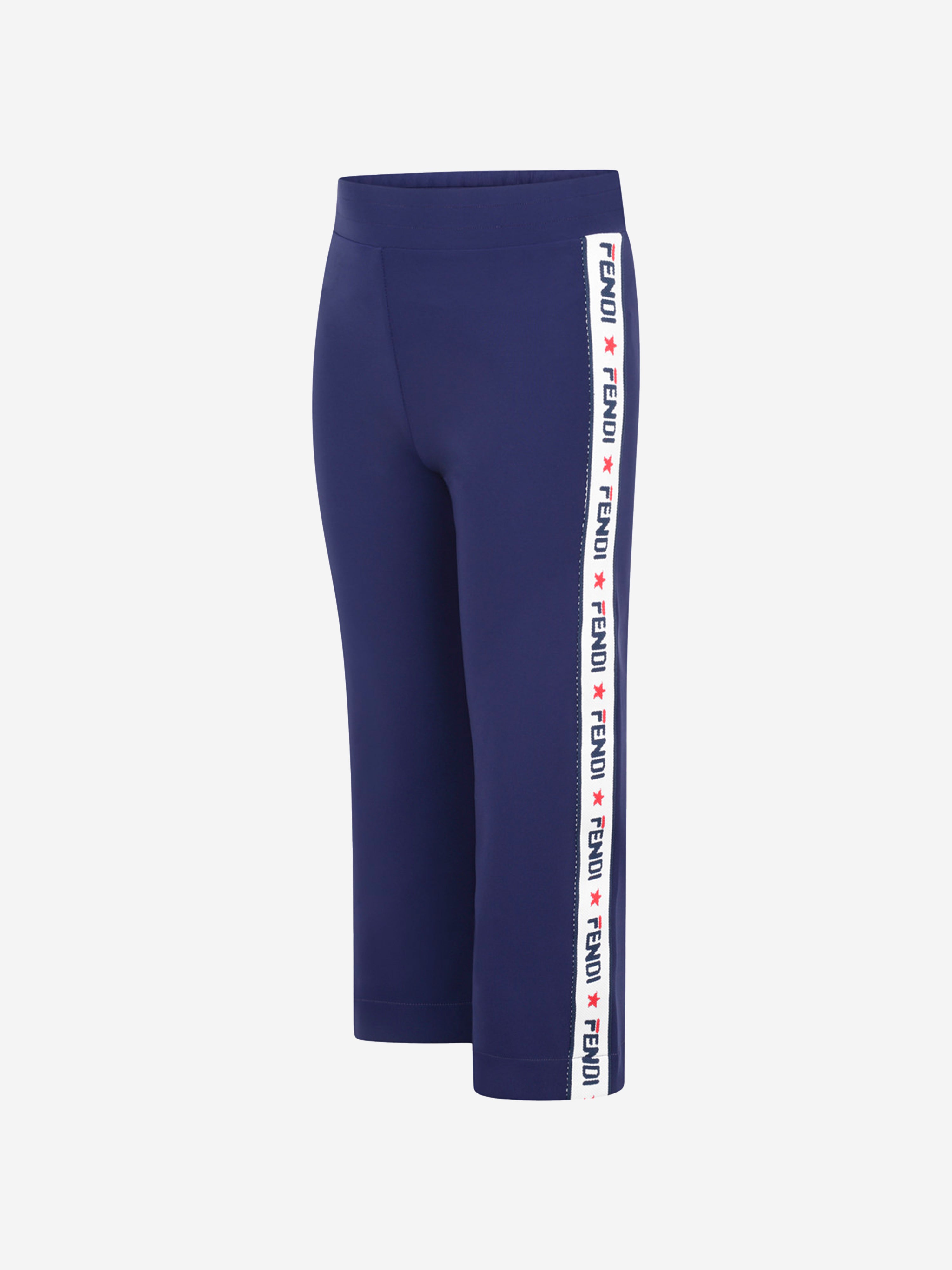 Mania Logo Trim Trousers