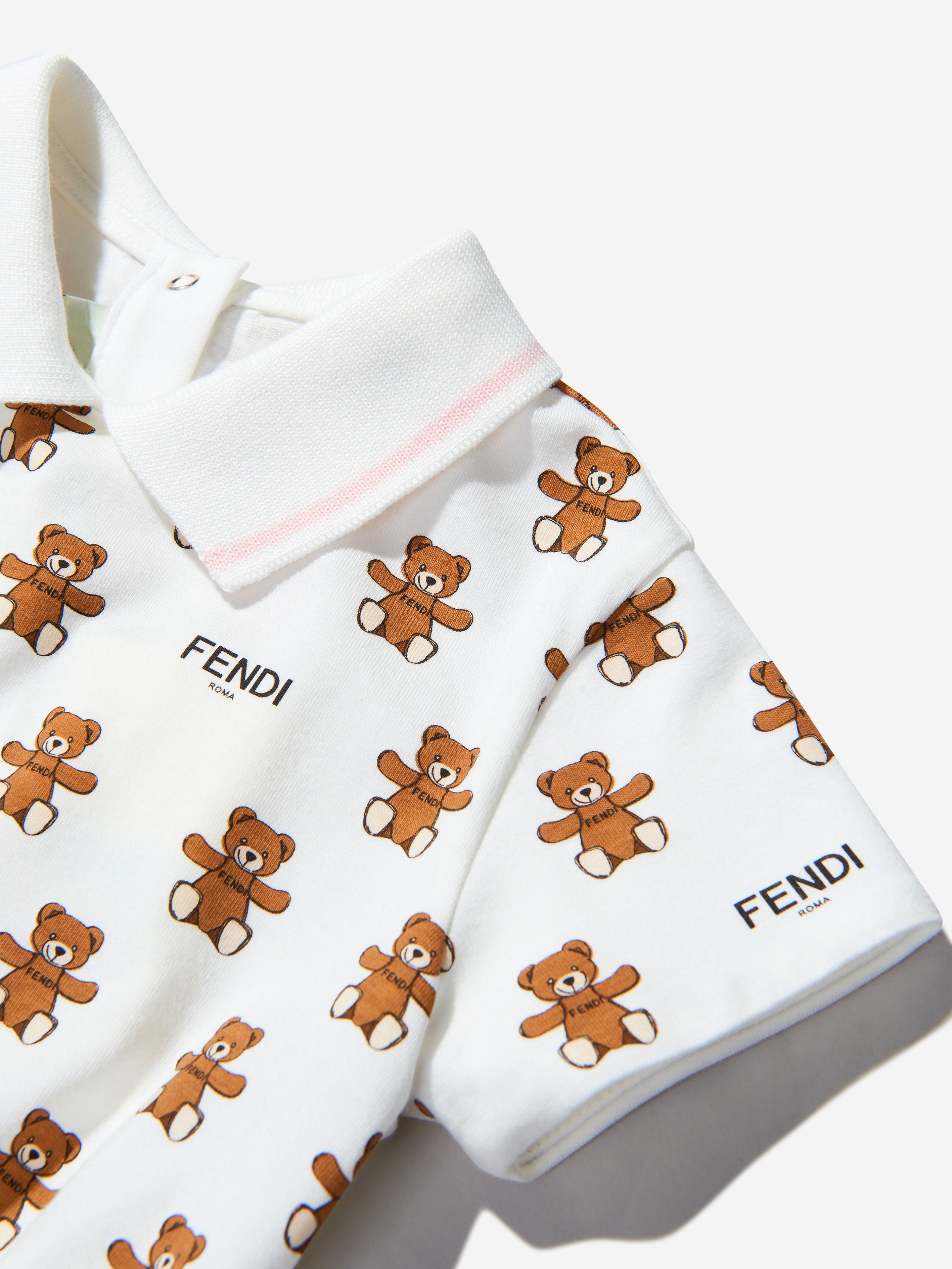 Baby Girls Cotton Teddy Bear Dress