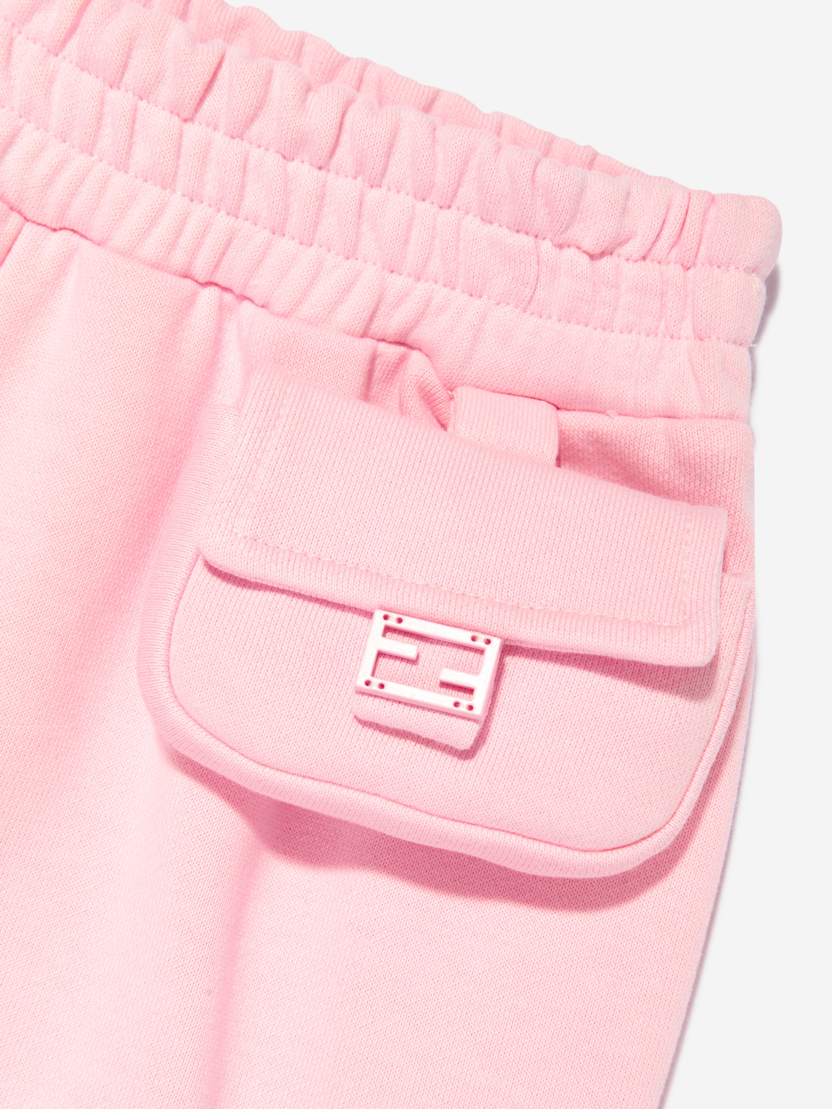 Girls Logo Joggers in Pink