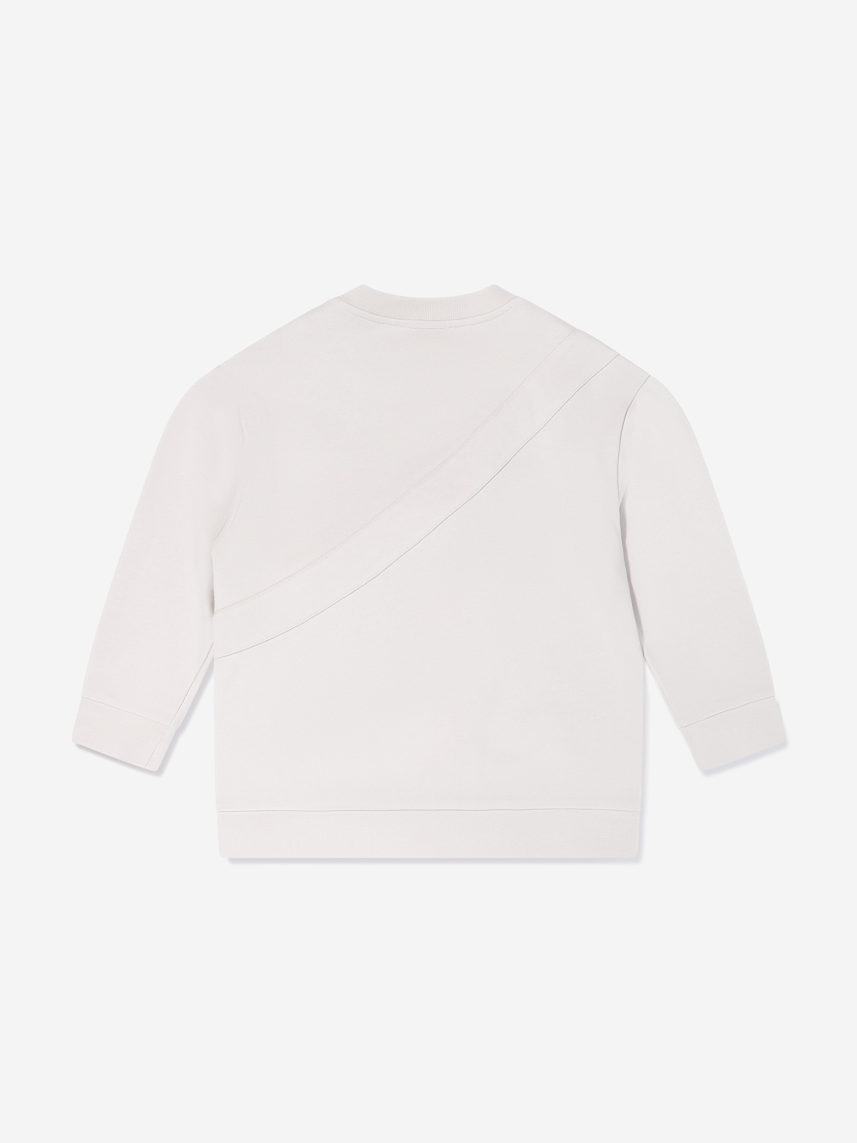 Kids Baguette Pocket Sweatshirt Ivory