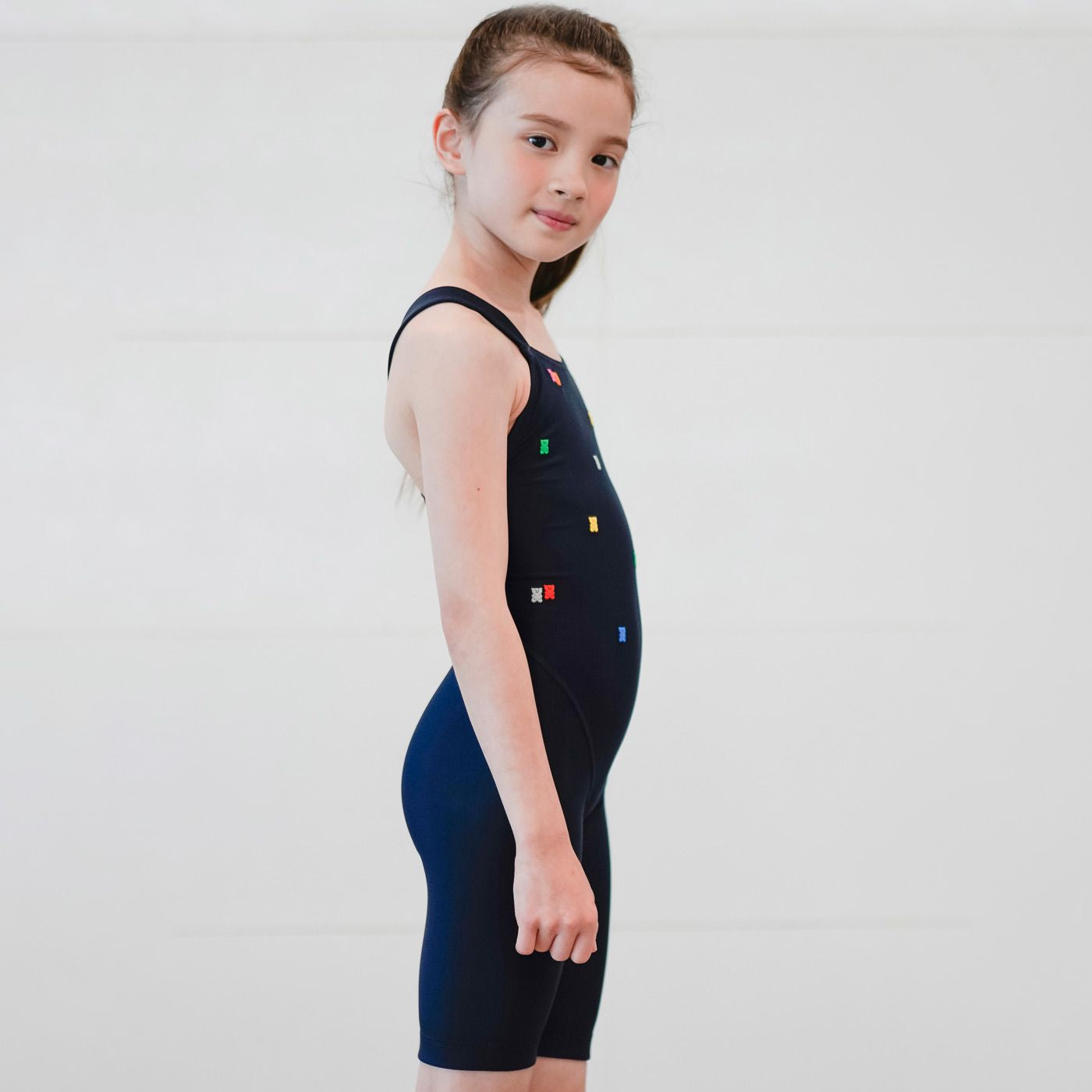 Girls Blue Swimsuit