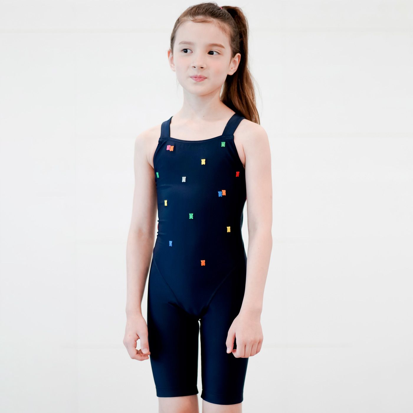 Girls Blue Swimsuit