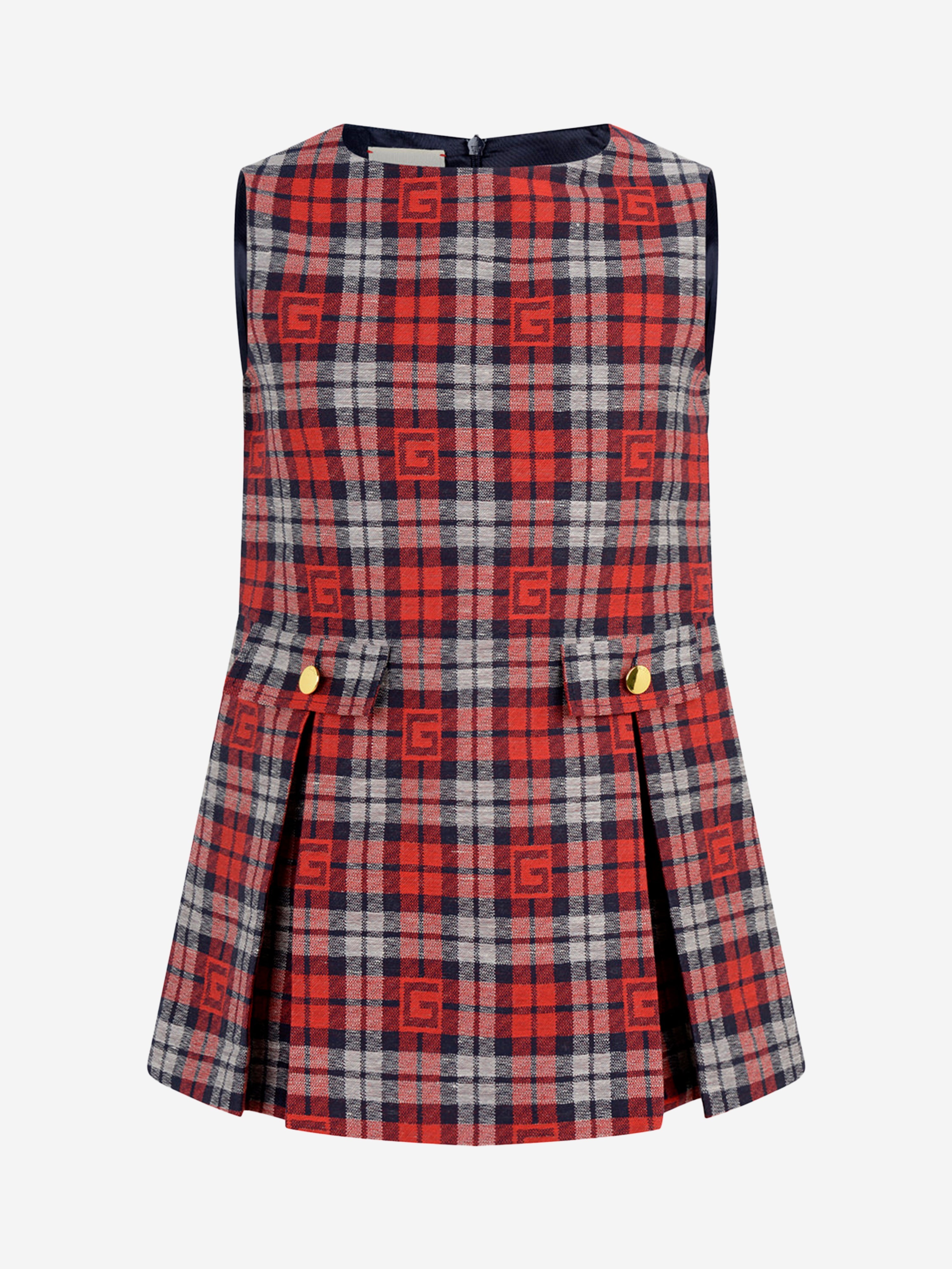 GUCCI Girls check dress