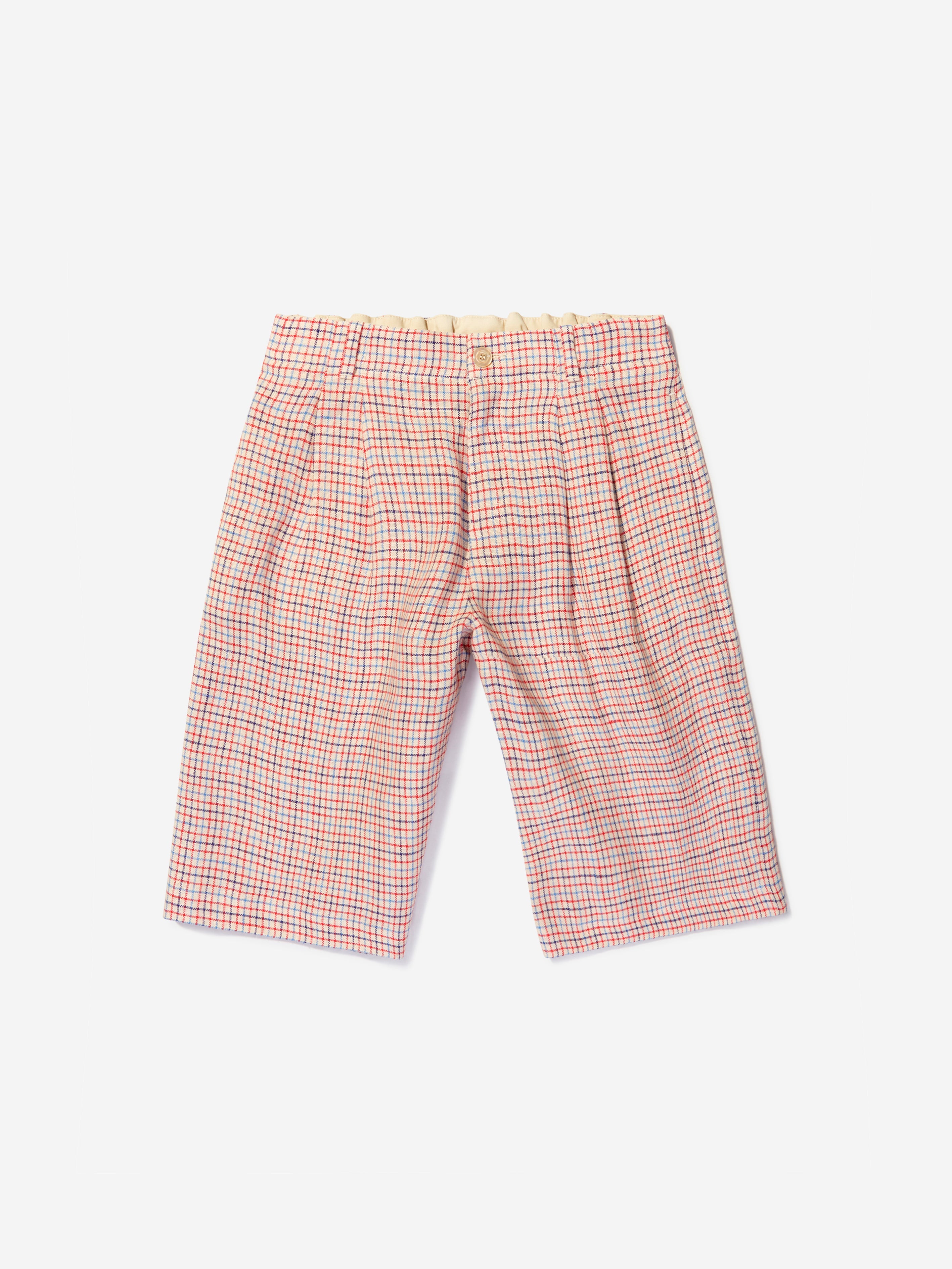 Girls Linen Bermuda Shorts