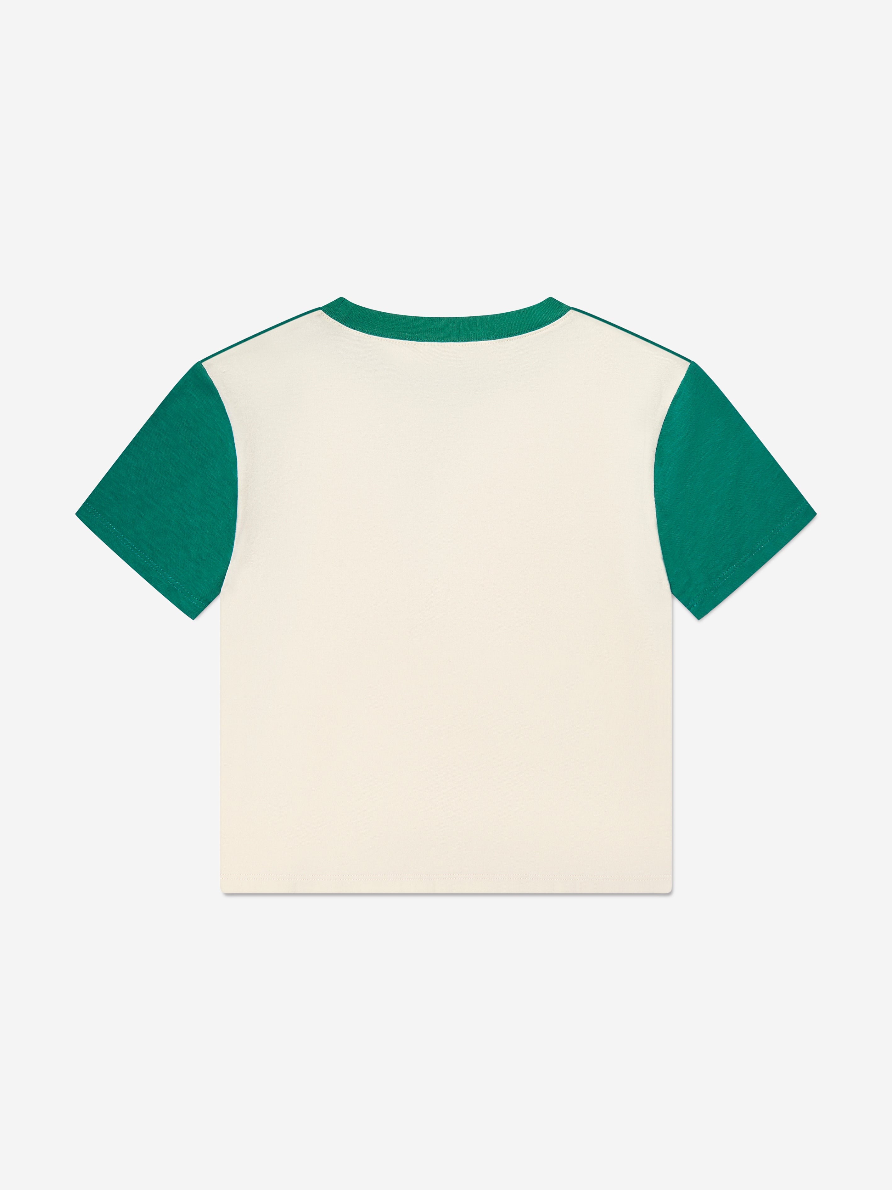 Kids Logo Print T-Shirt in Green