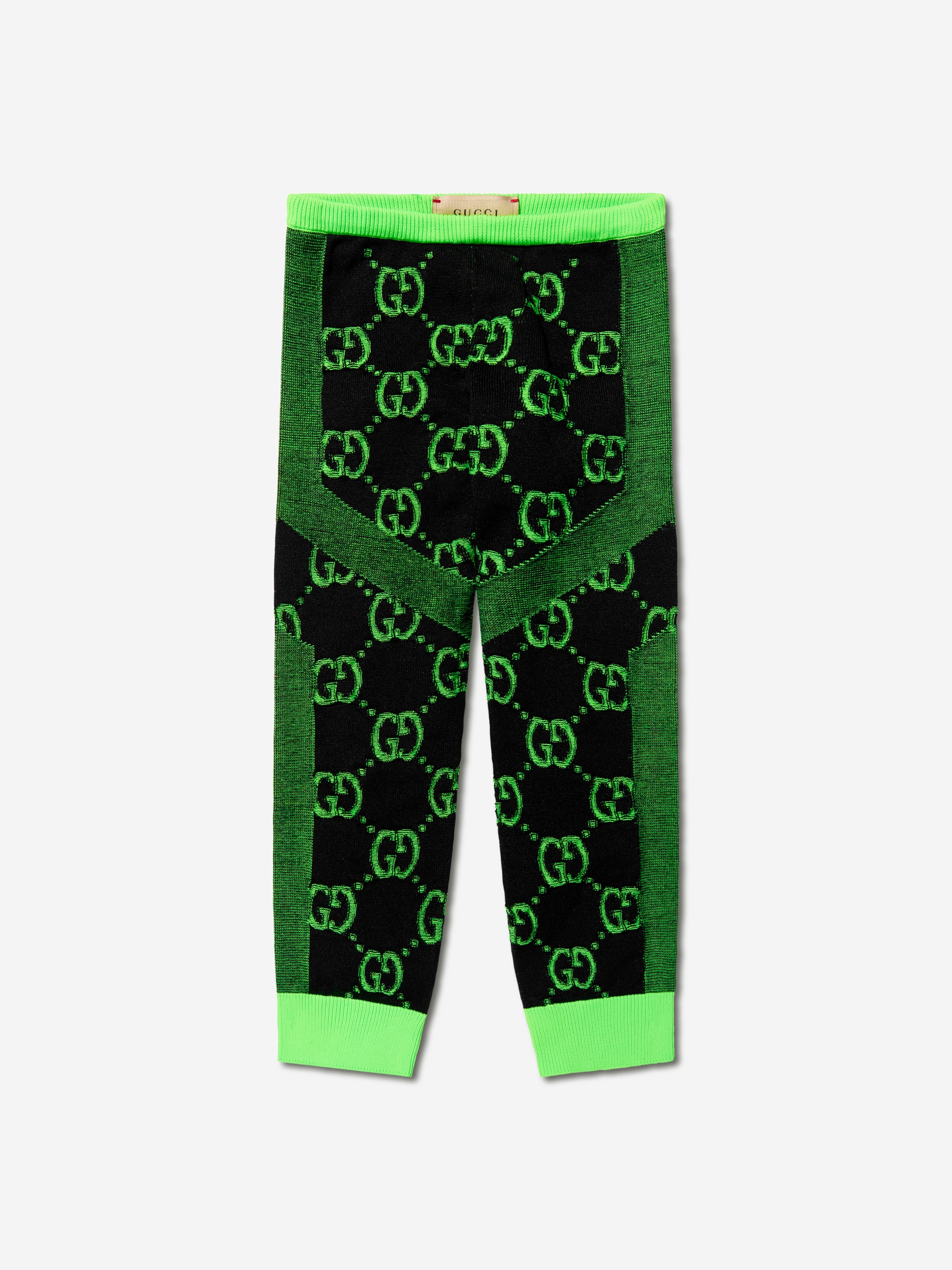 Girls GG Cycling Leggings In Black